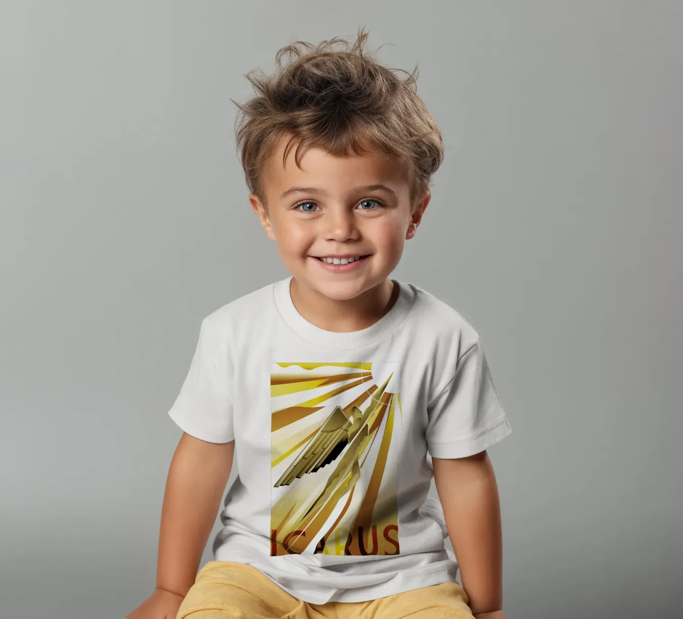 Icarus t-shirt bambini da Rodolfo Reyes