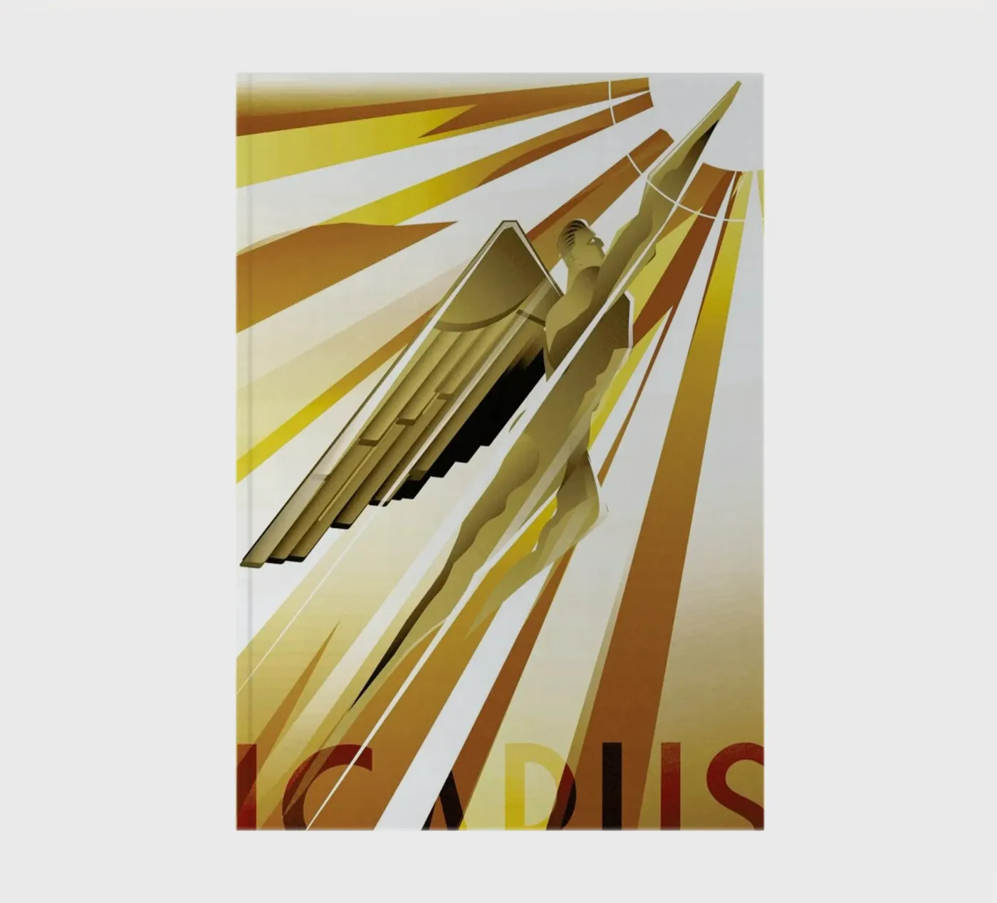 Icarus notebook by Rodolfo Reyes