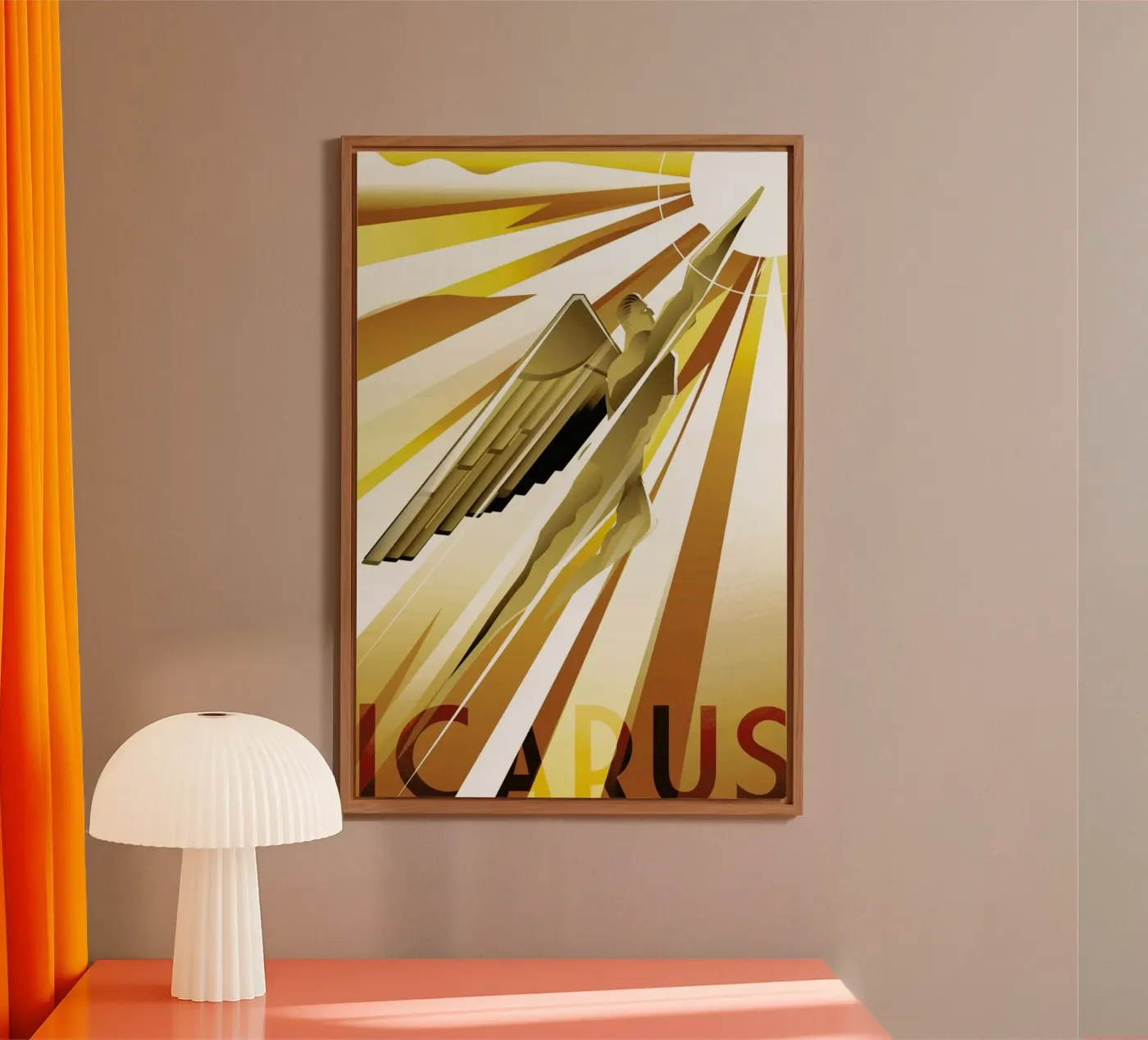 Icarus forex plate by Rodolfo Reyes