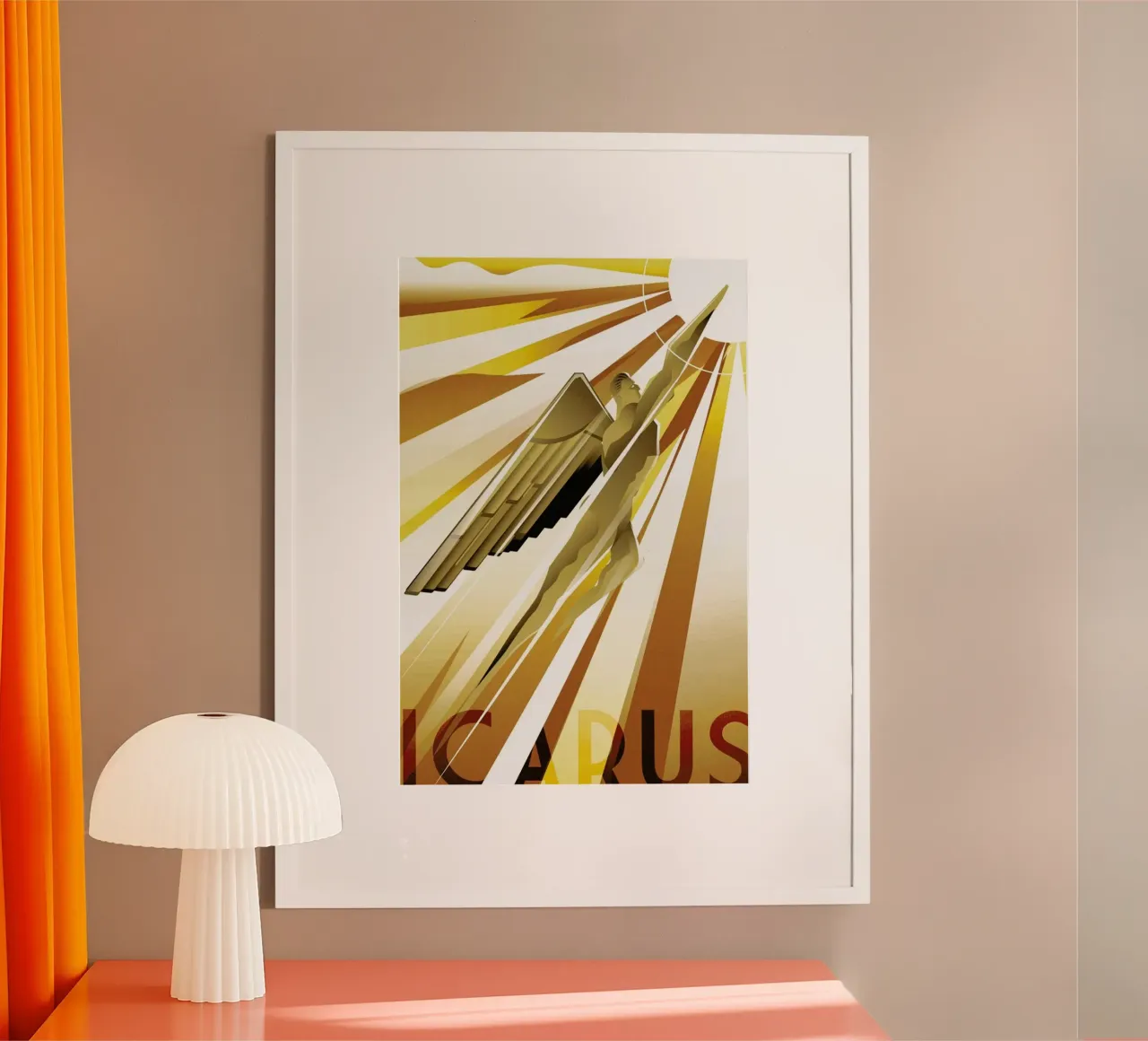 Icarus poster da Rodolfo Reyes