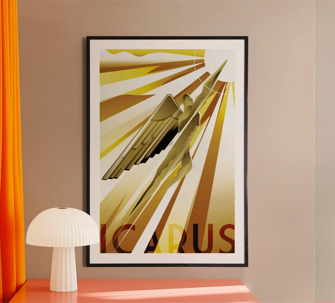 Icarus poster da Rodolfo Reyes