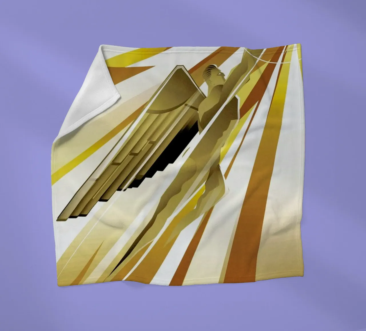 Icarus fleecedeken van Rodolfo Reyes