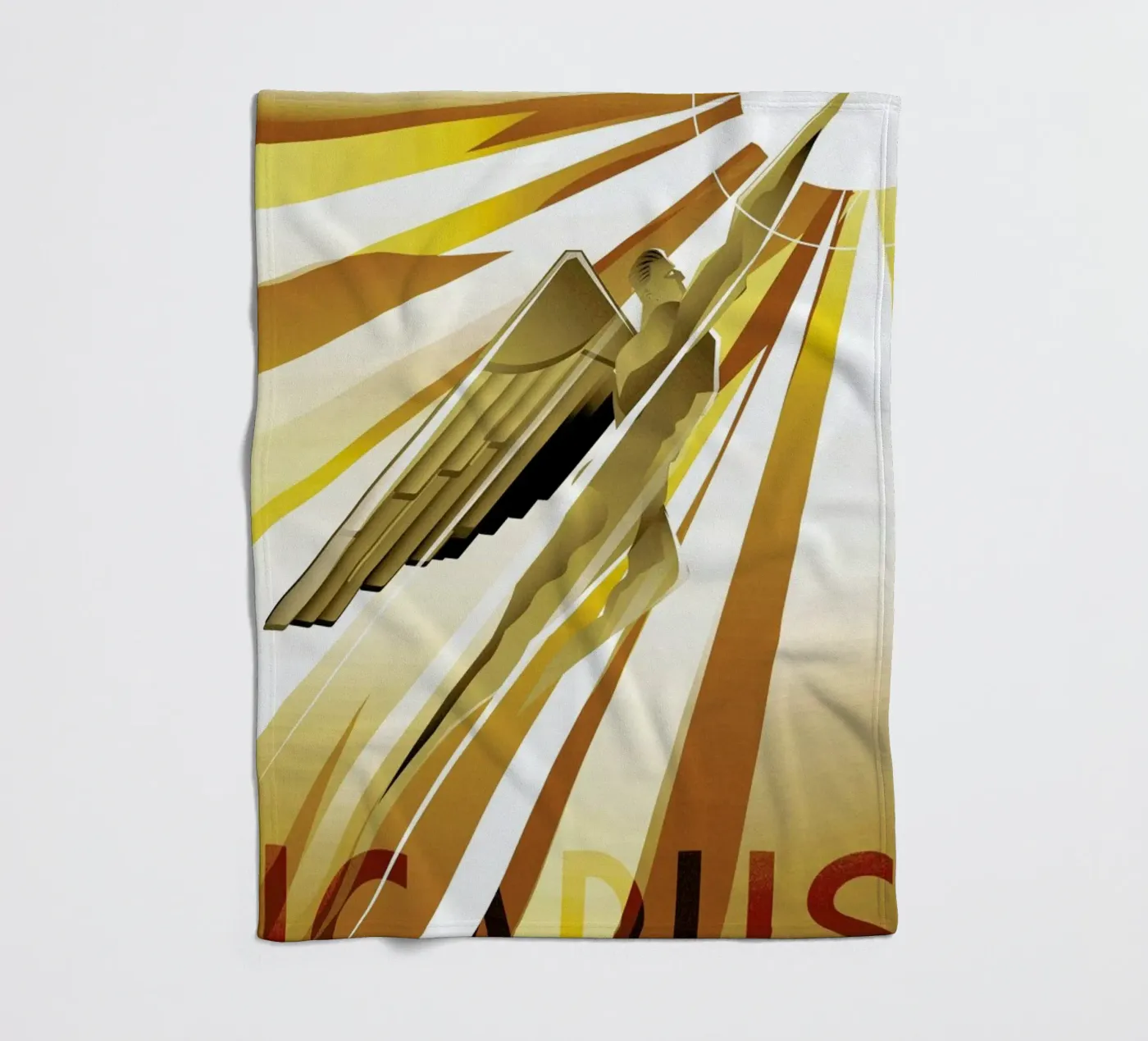 Icarus fleecedeken van Rodolfo Reyes