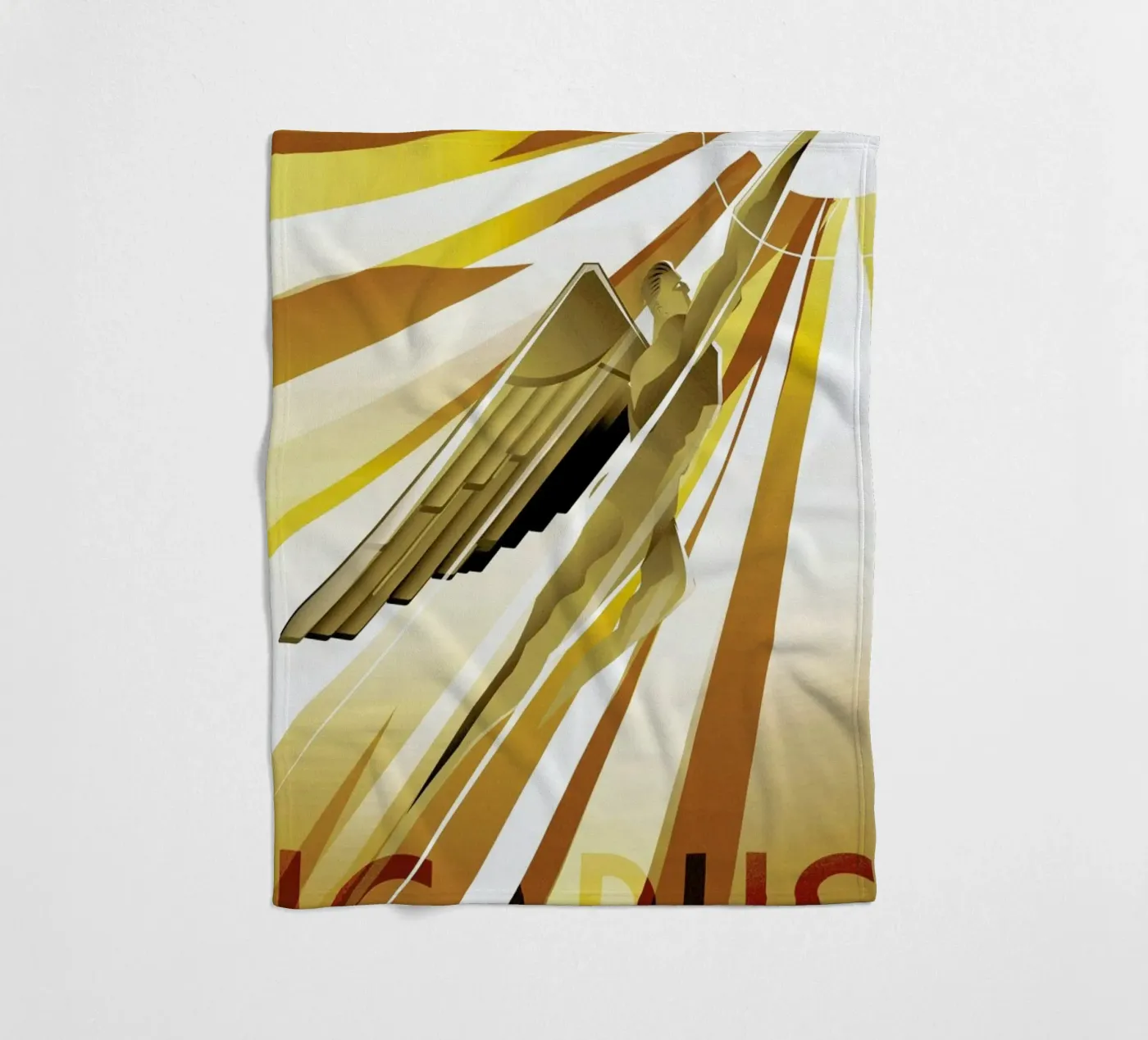 Icarus fleecedeken van Rodolfo Reyes