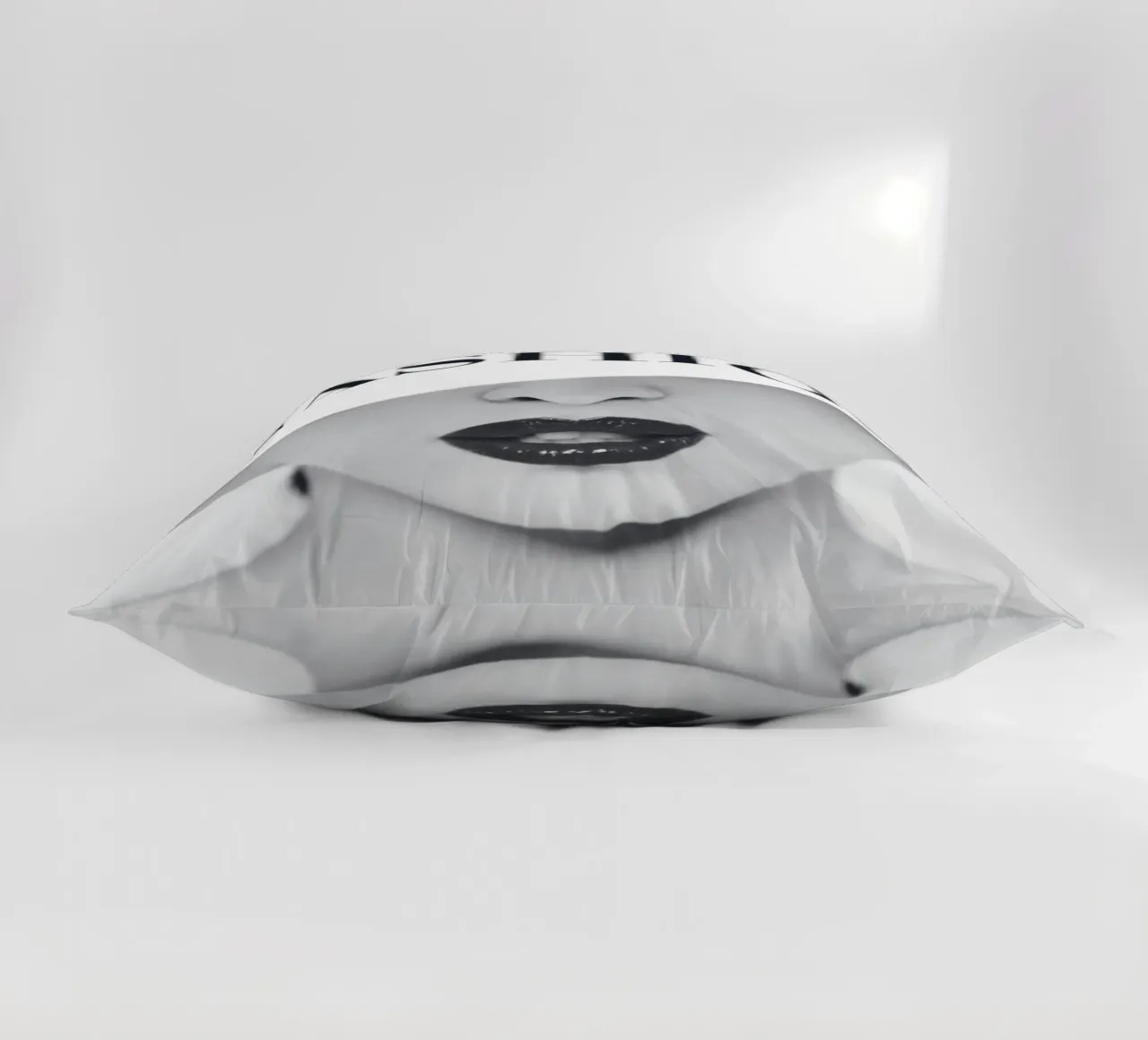 Minimalista, elegante, in bianco e nero cuscino da Whole©
