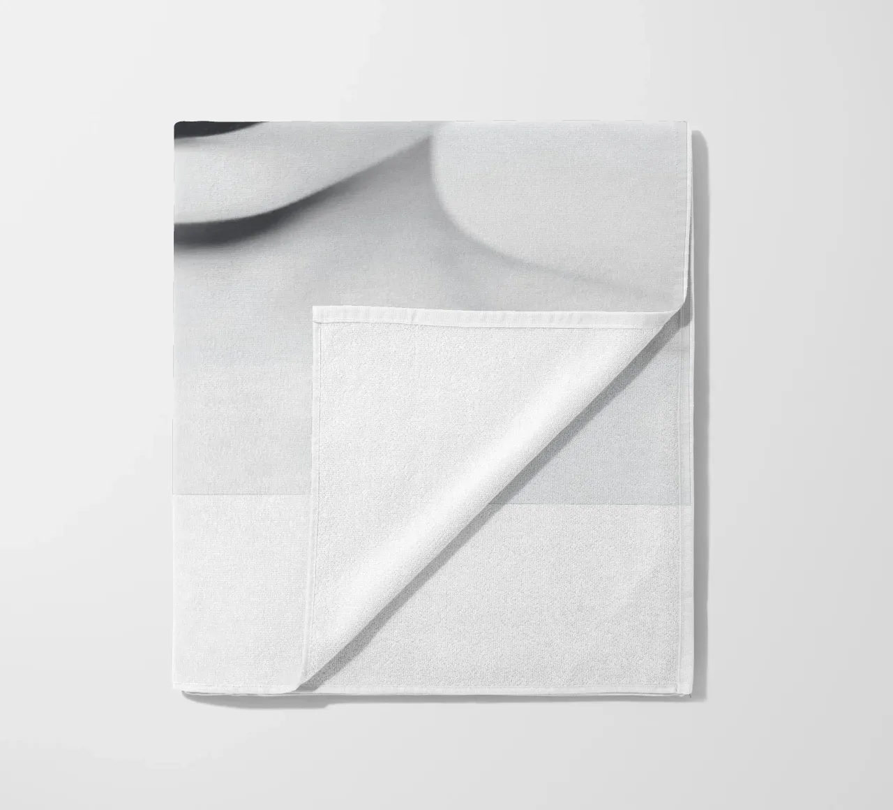 Minimalista, elegante, in bianco e nero telo mare da Whole©