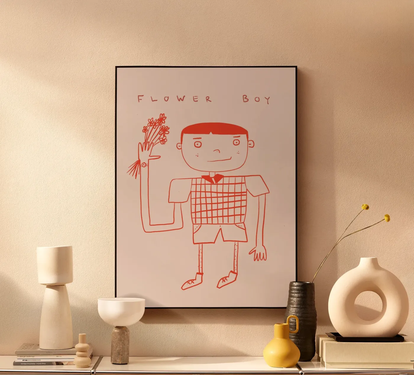 Flower Boy plexiglass da fraeuleinvonfuchs