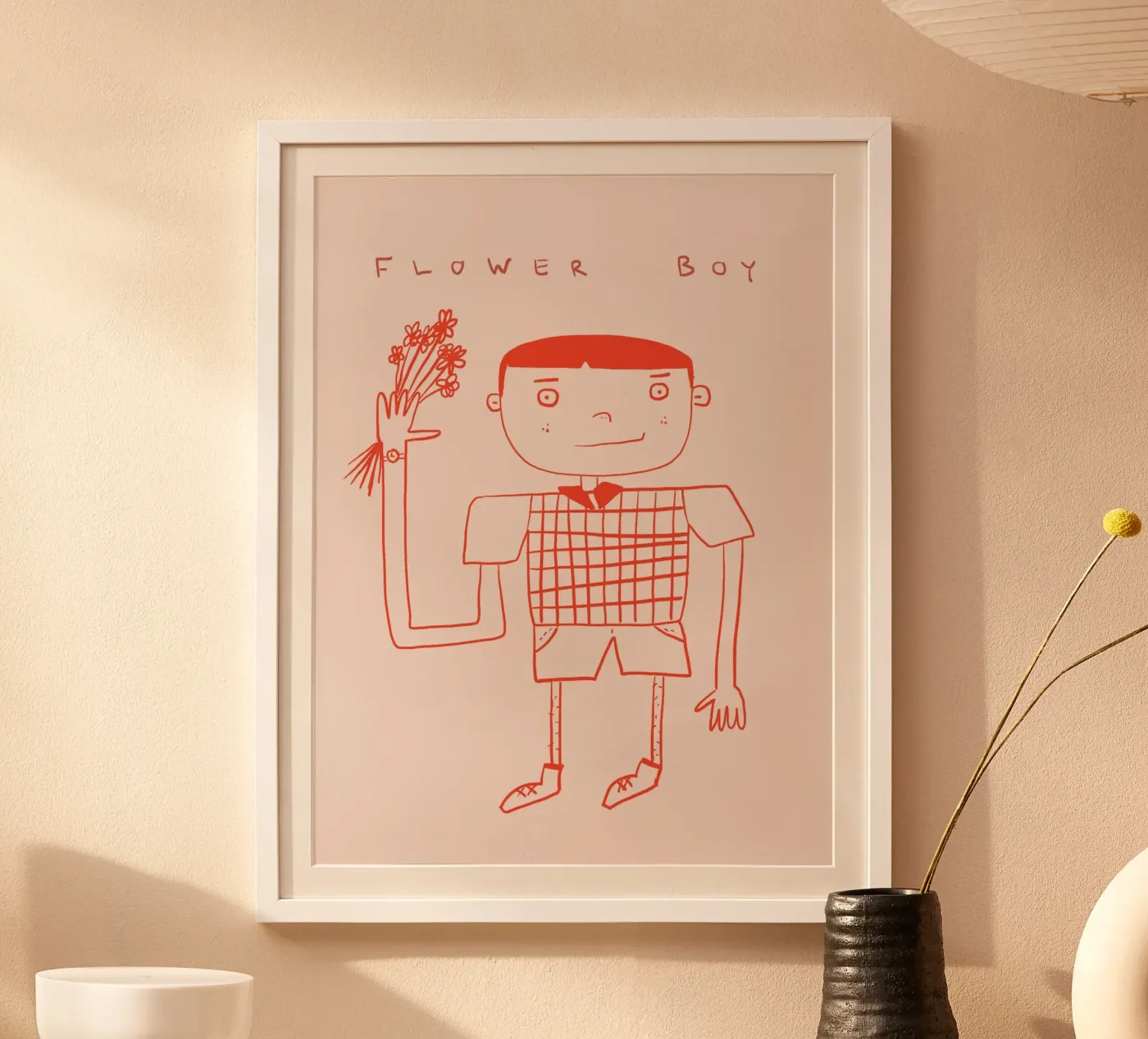 Flower Boy poster da fraeuleinvonfuchs