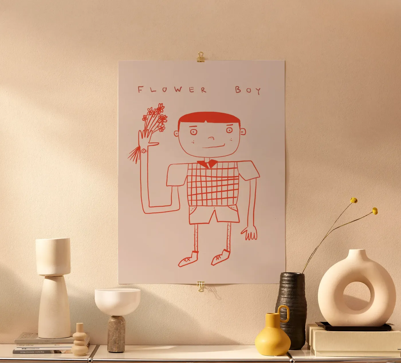 Flower Boy poster da fraeuleinvonfuchs