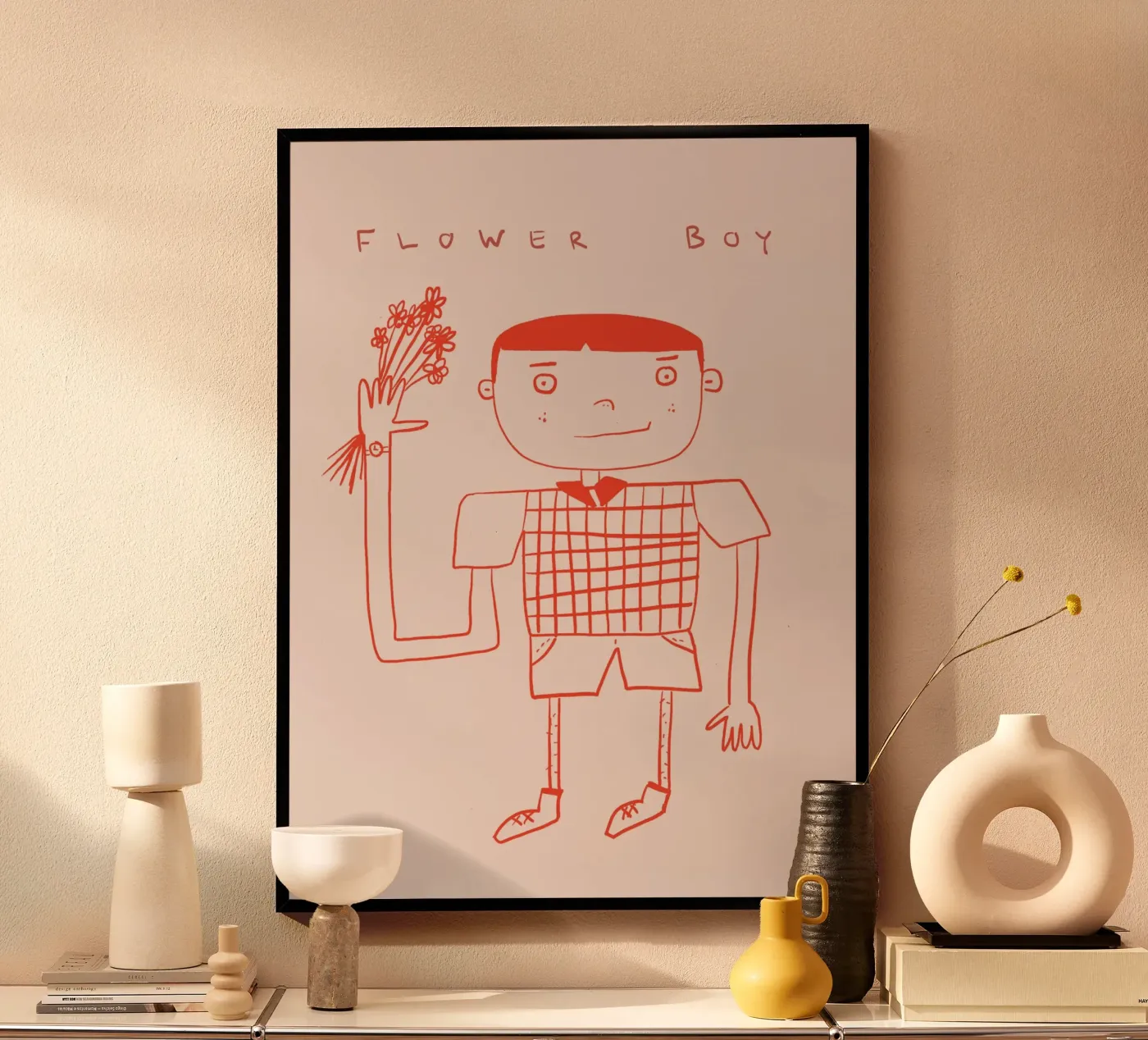 Flower Boy poster da fraeuleinvonfuchs