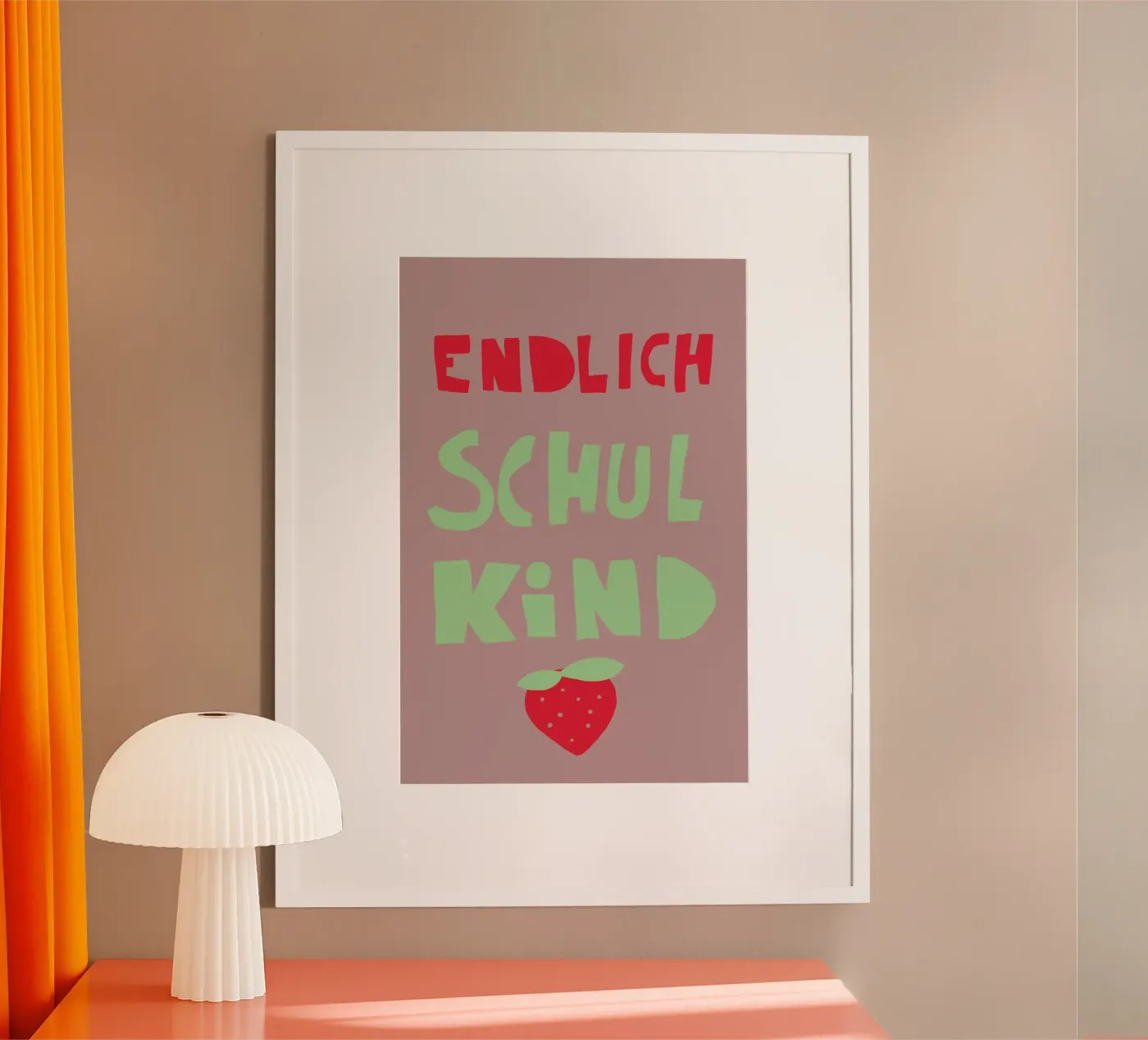 Endlich Schulkind poster da fraeuleinvonfuchs