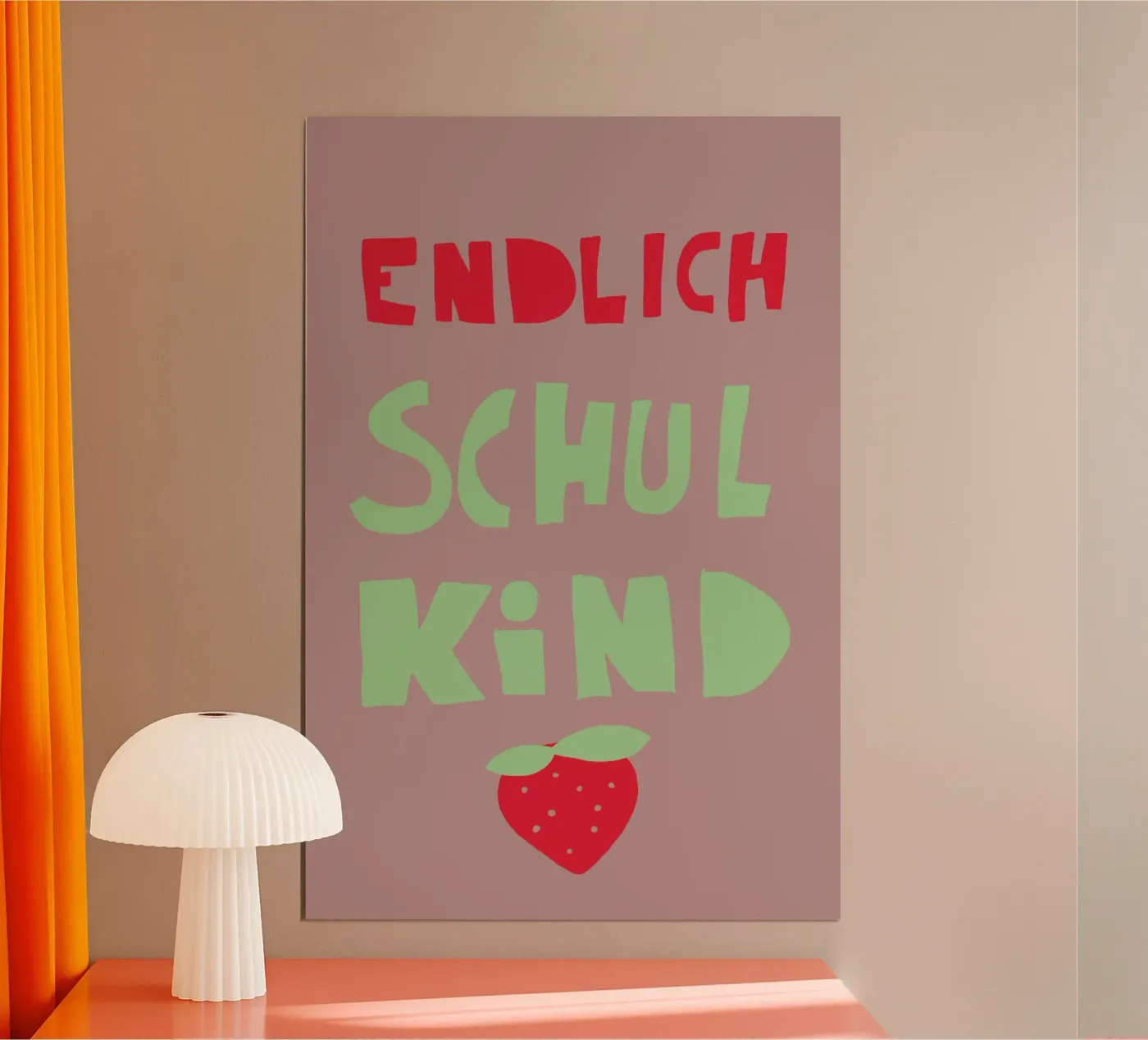 Endlich Schulkind poster da fraeuleinvonfuchs