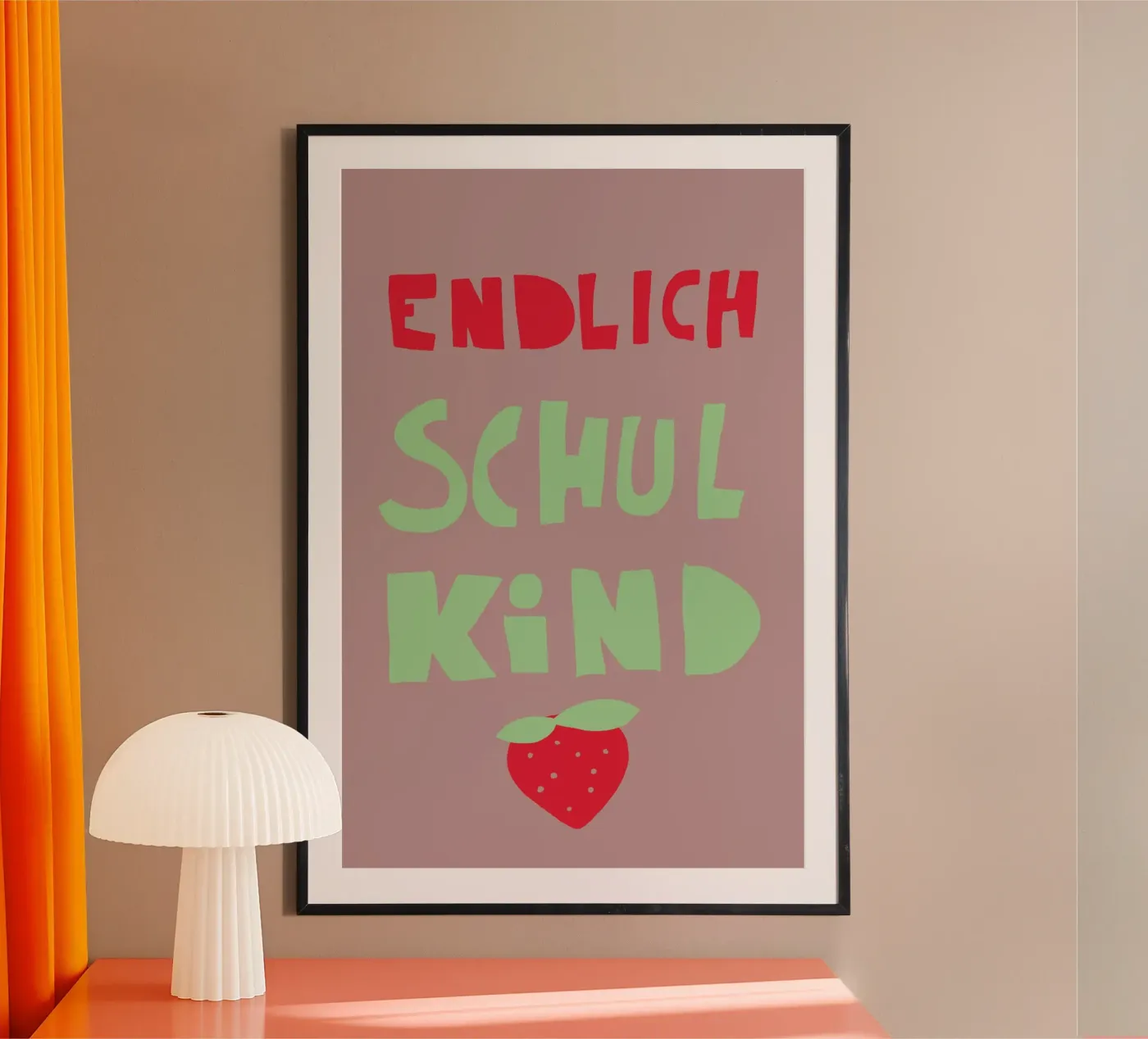 Endlich Schulkind poster da fraeuleinvonfuchs