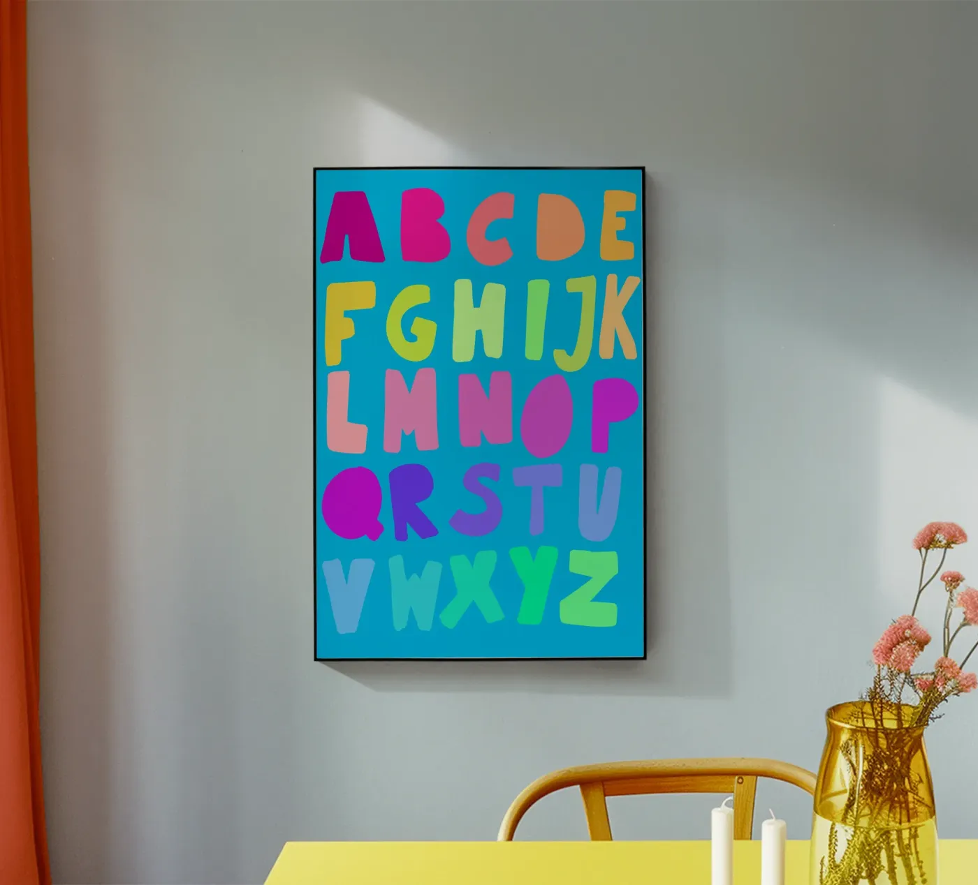 Buntes ABC plexiglass da fraeuleinvonfuchs