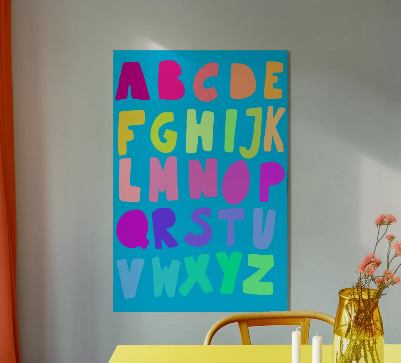 Buntes ABC plexiglass da fraeuleinvonfuchs