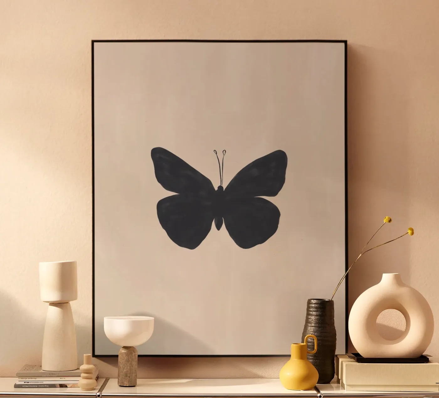Papillon plexiglas de Ivy Green Illustrations
