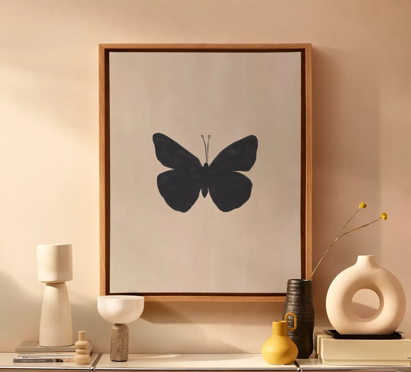 Butterfly canvas by Ivy Green Illustrations