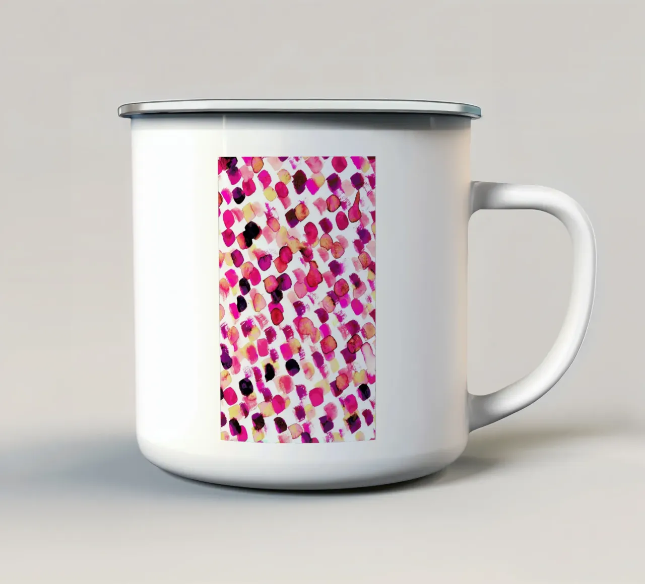 Sweetie tazza in smalto da Amy Sia