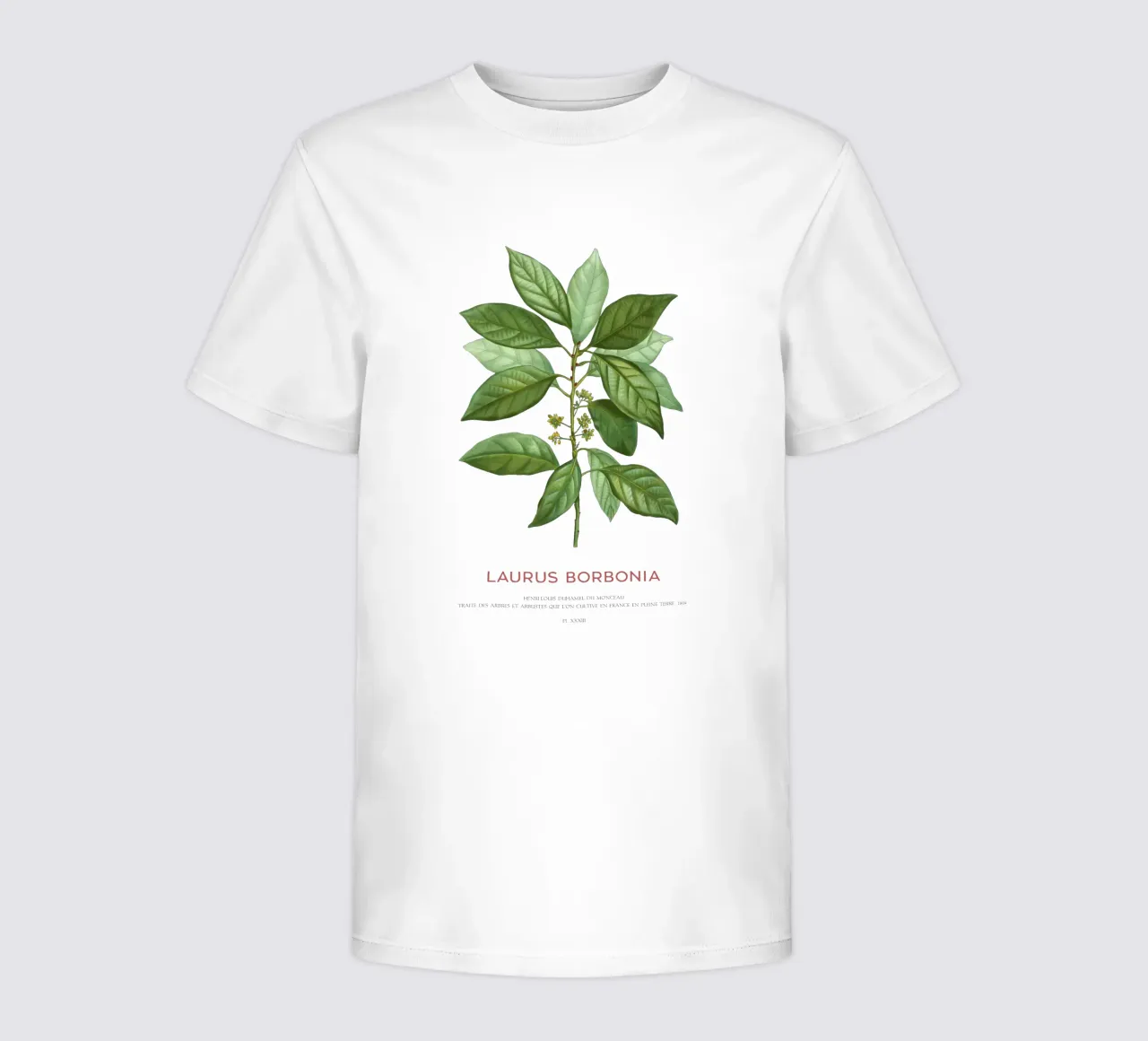 Redbay or Laurus Borbonia kids t-shirt by Vintagrafica
