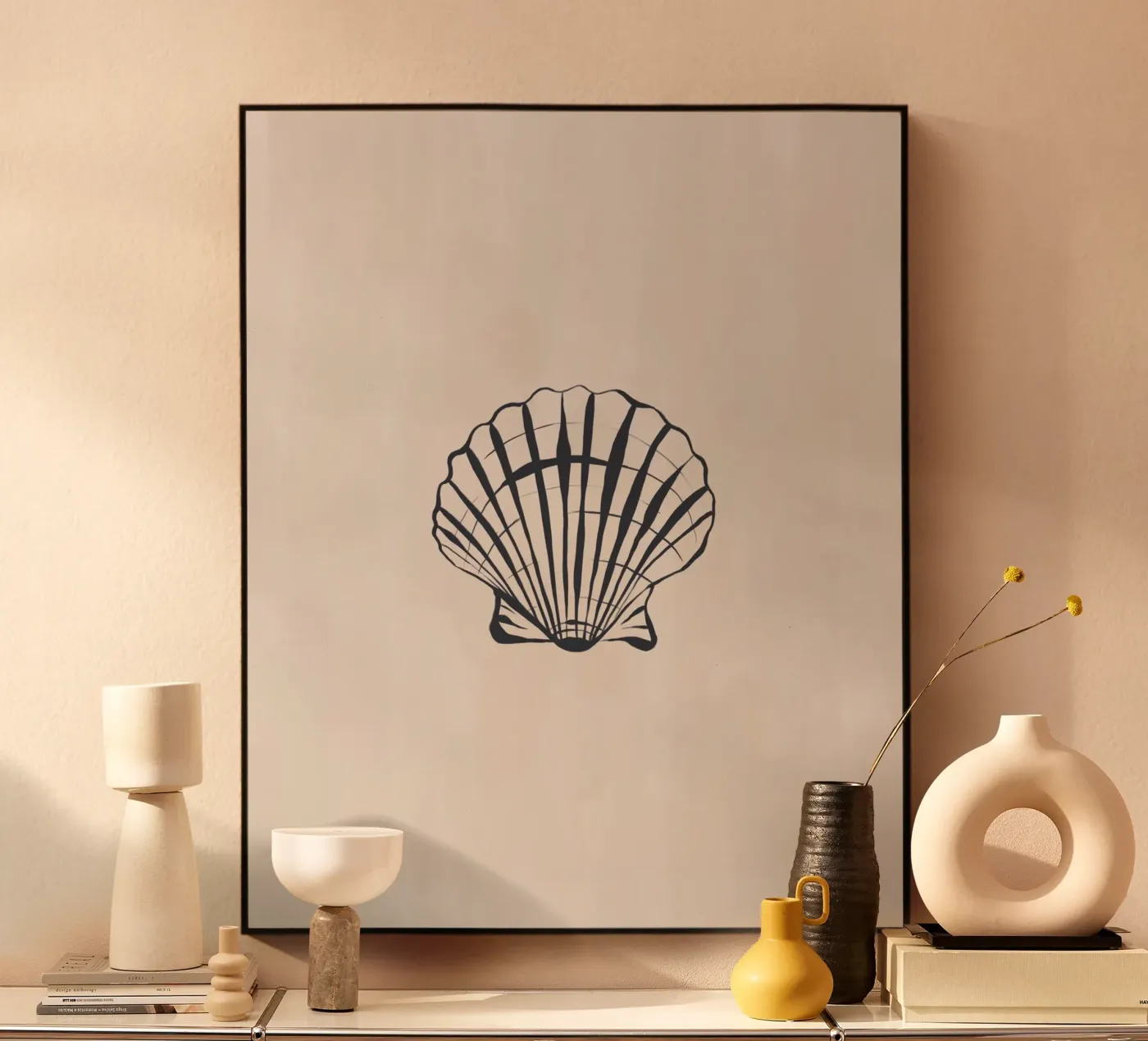 Conchiglia alluminio dibond da Ivy Green Illustrations