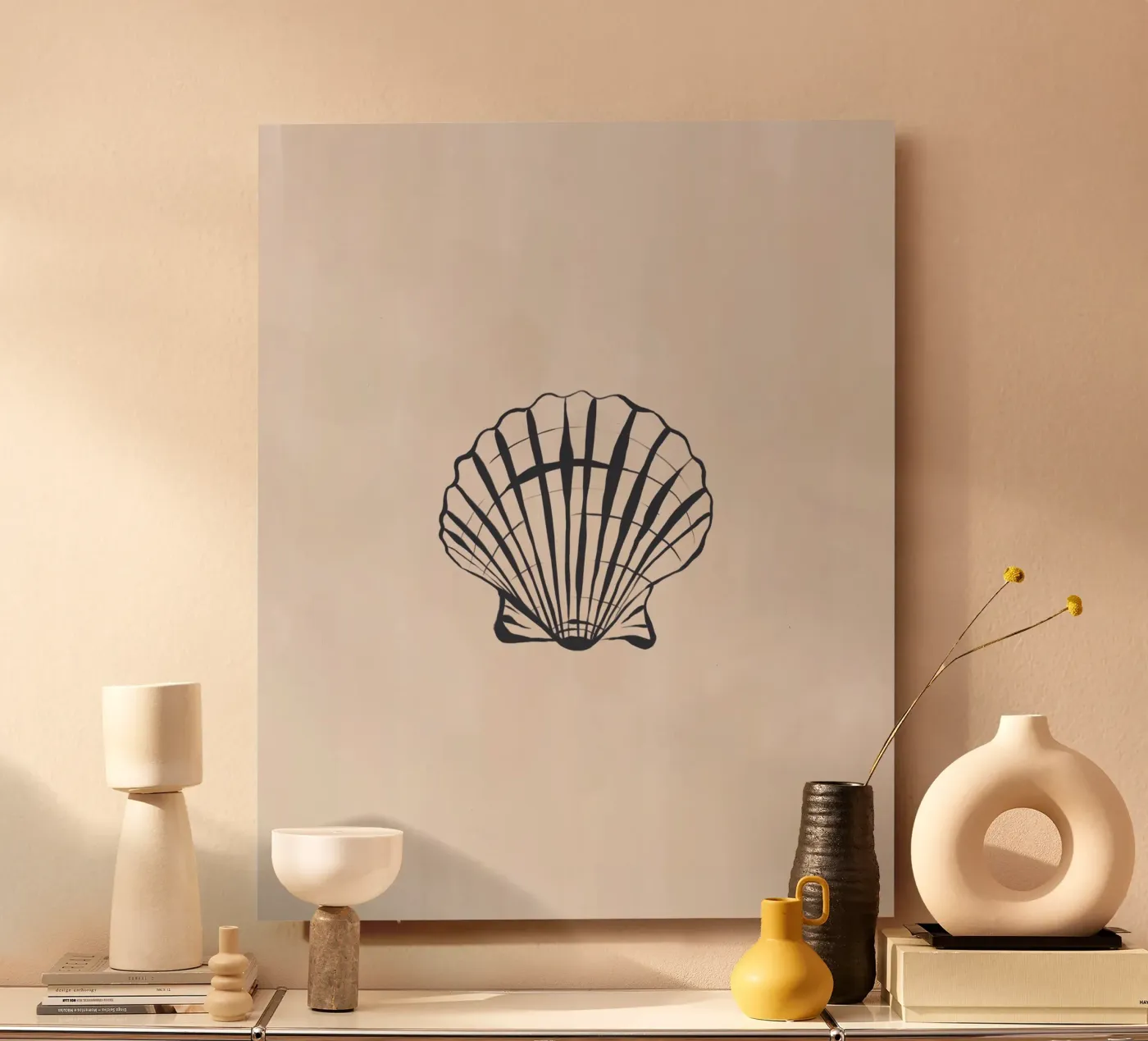 Conchiglia alluminio dibond da Ivy Green Illustrations