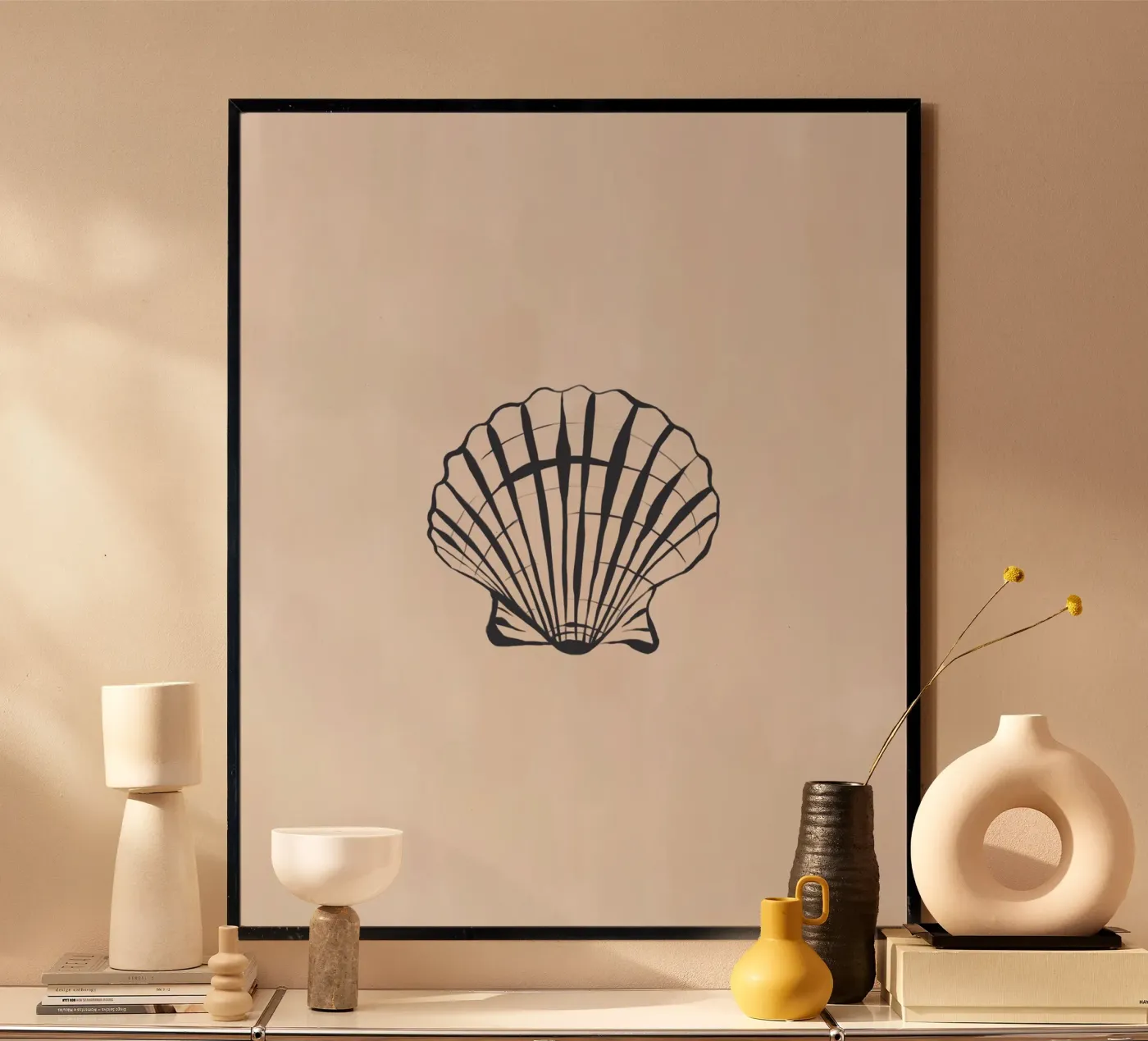 Muscheln Poster von Ivy Green Illustrations
