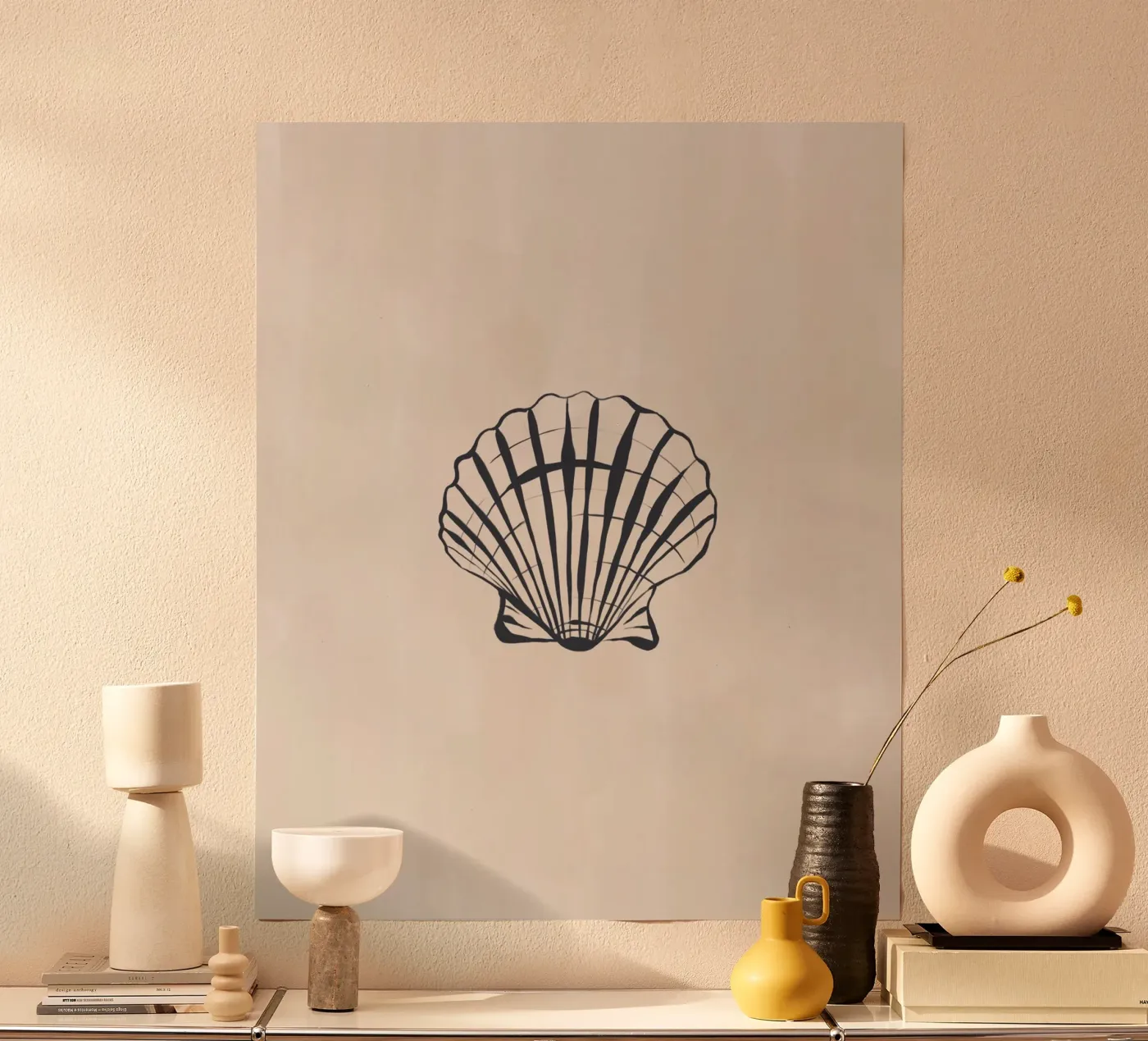 Muscheln Poster von Ivy Green Illustrations
