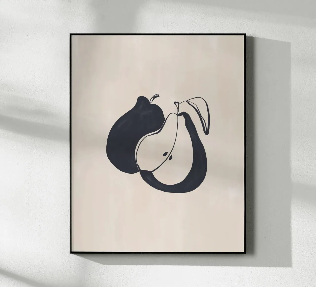 Pears acrylic glass by Ivy Green Illustrations