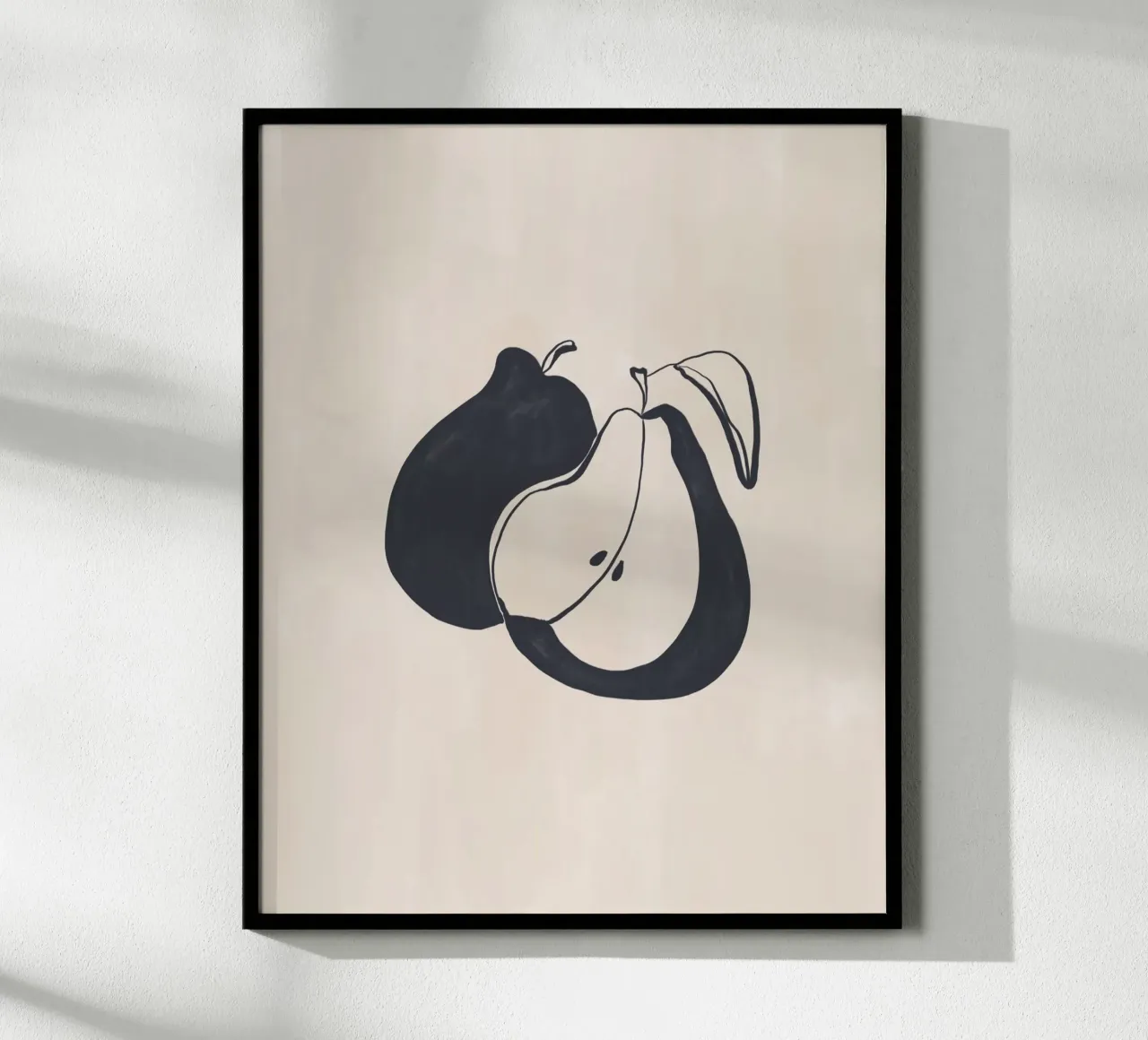 Pears poster by Ivy Green Illustrations