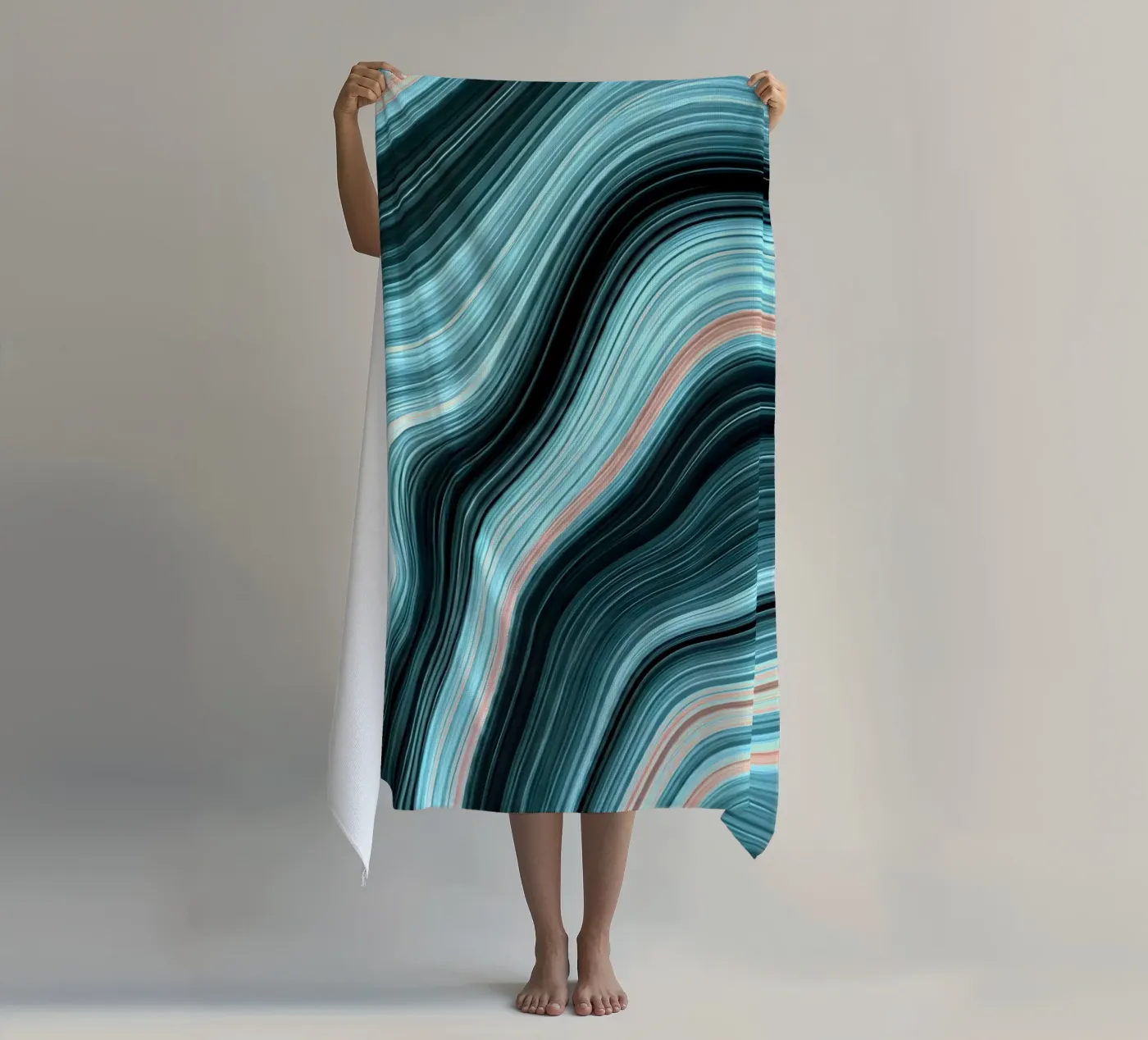 Aqua Drift telo mare da Kintsugi99