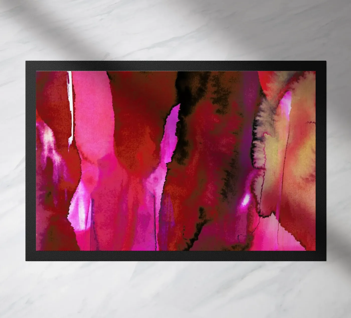 Grenadine doormat by Amy Sia