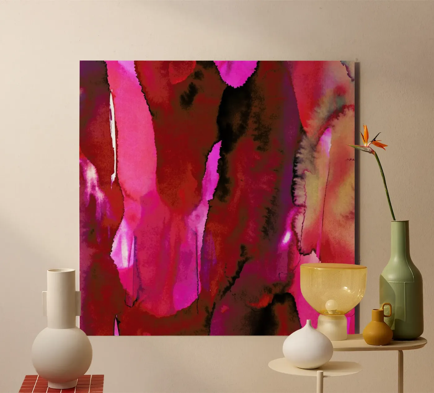 Grenadine forex plate by Amy Sia