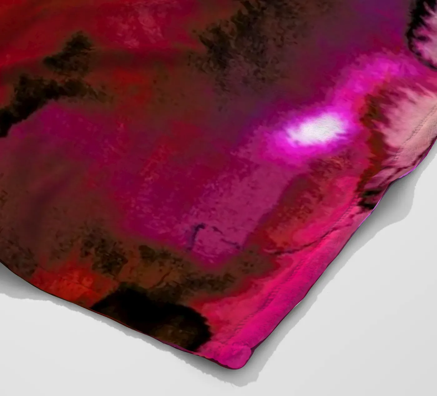 Grenadine fleecedeken van Amy Sia