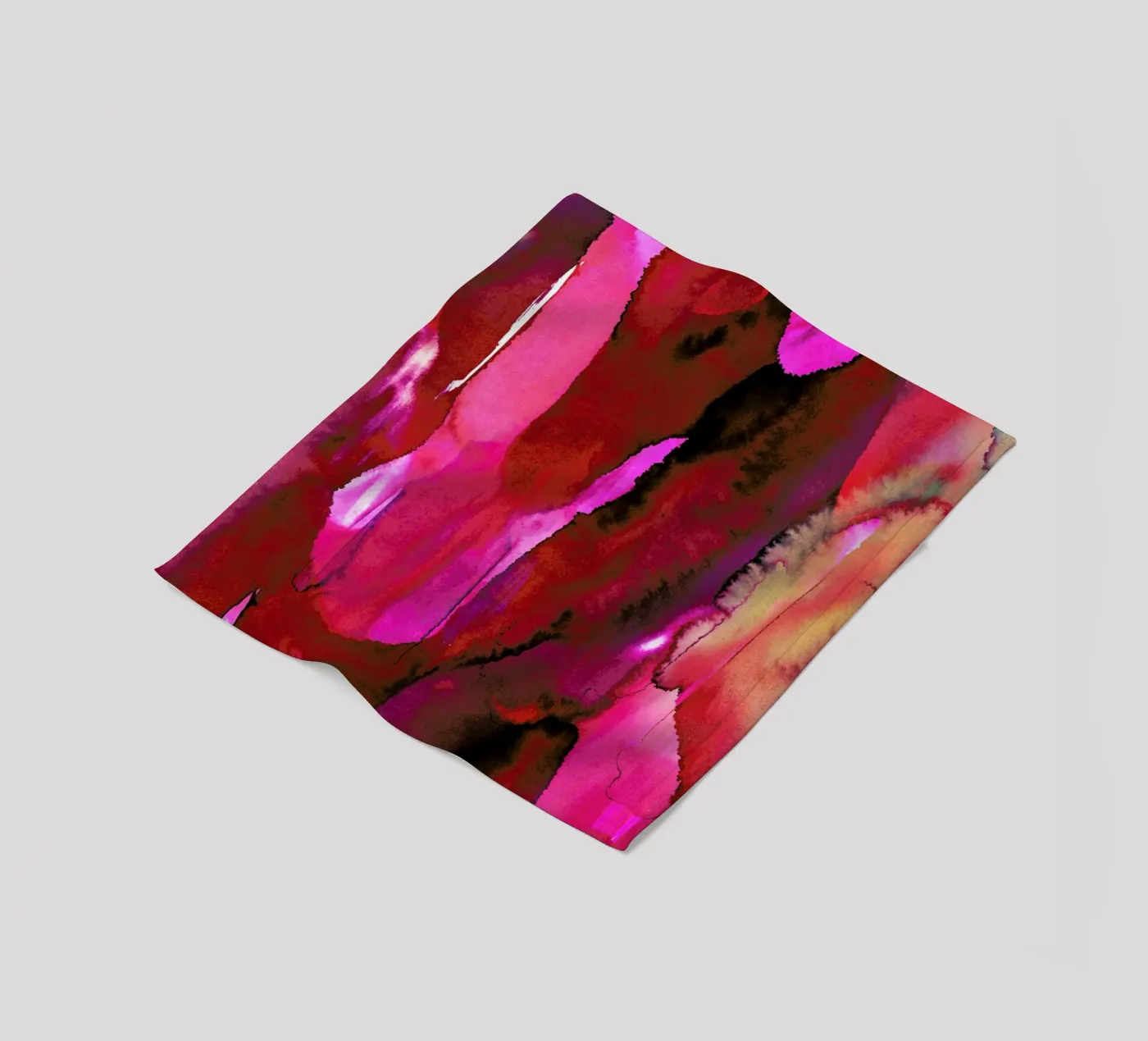 Grenadine fleecedeken van Amy Sia