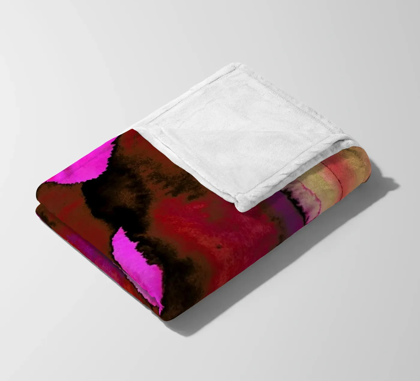 Grenadine fleecedeken van Amy Sia