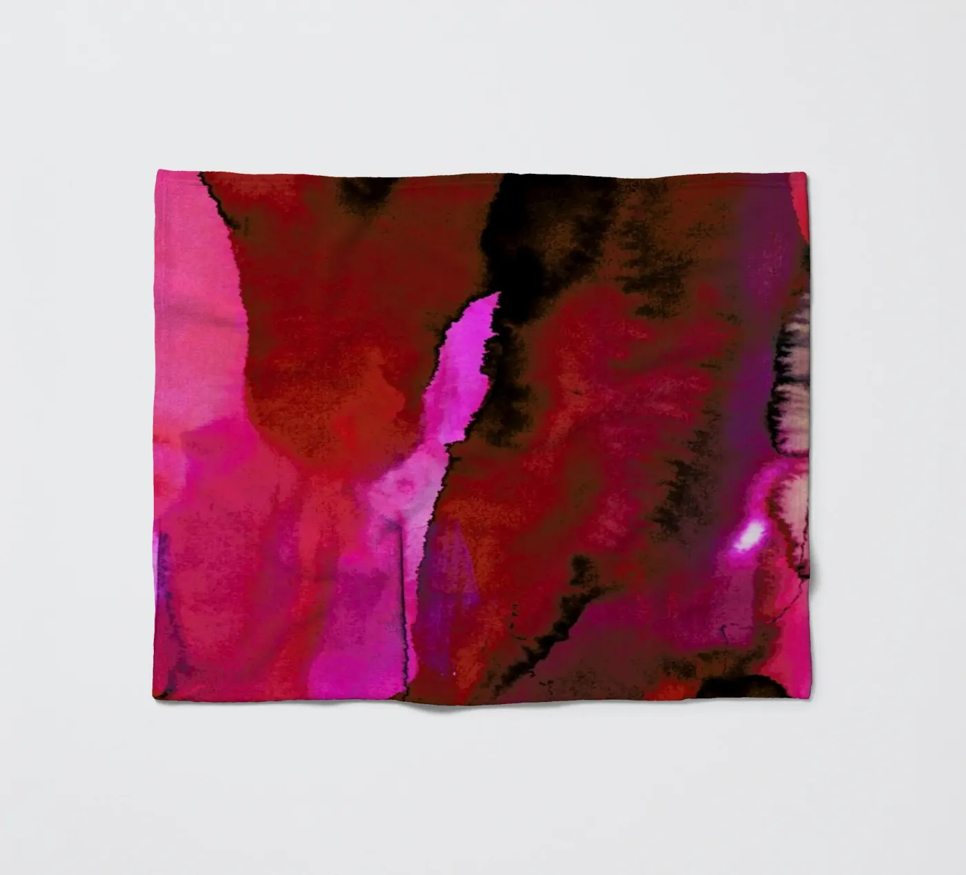 Grenadine fleecedeken van Amy Sia