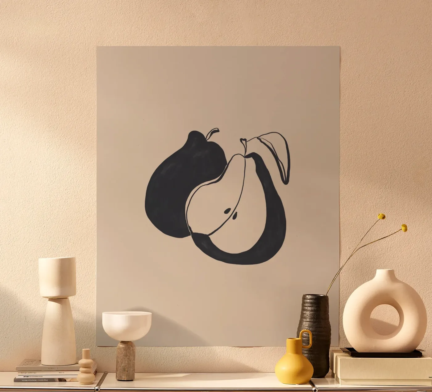 Pere poster da Ivy Green Illustrations