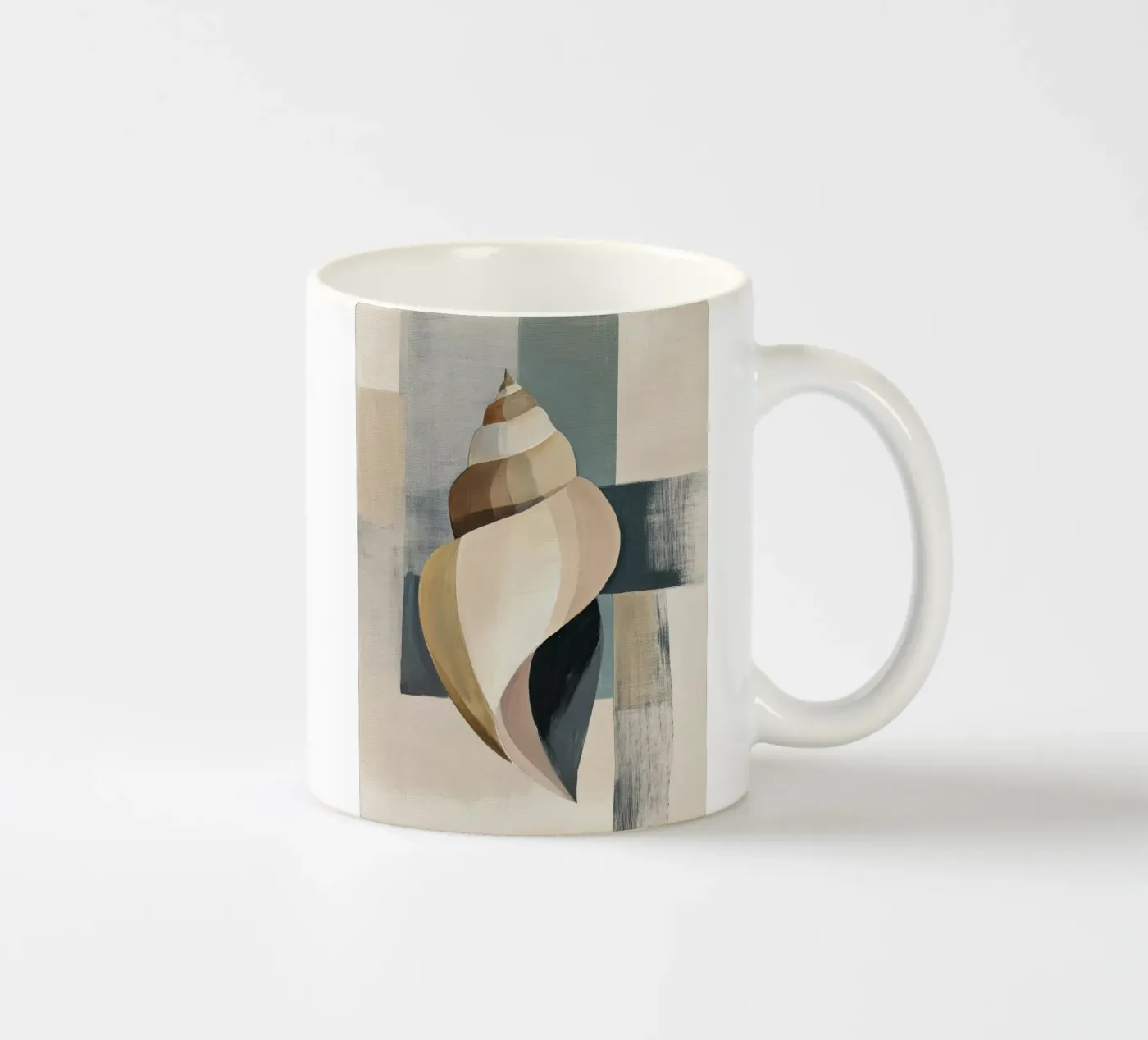 Coastal Shell ceramic mug by Gaite