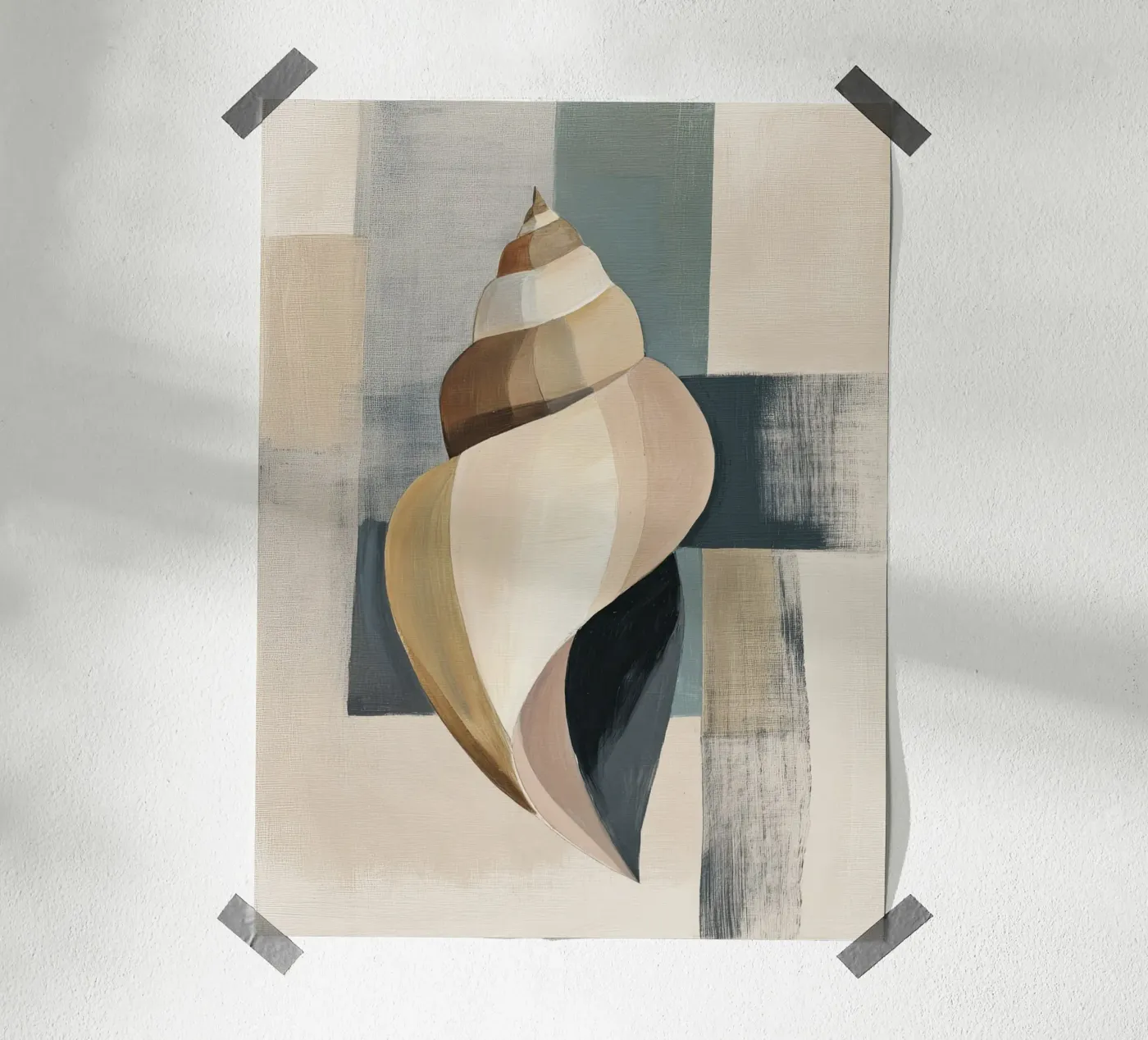 Kustschelp poster van Gaite