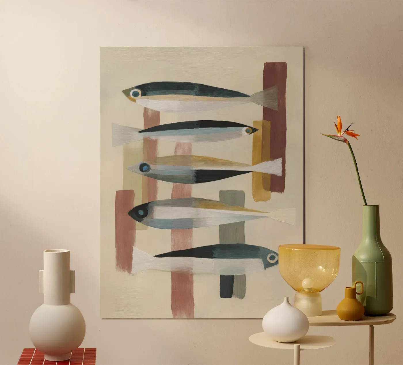 Visvormen poster van Gaite