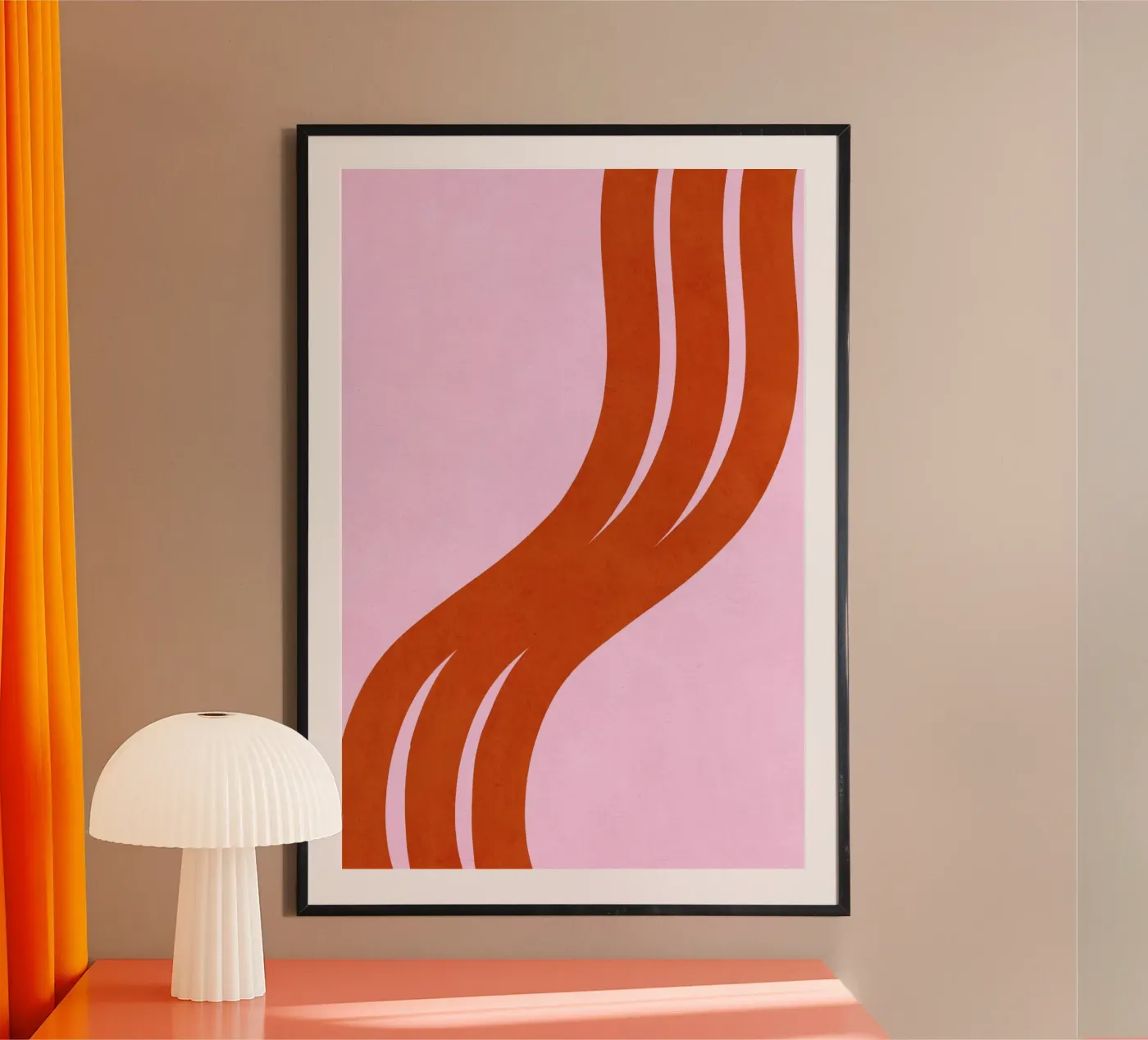 Soft Curve poster da treechild