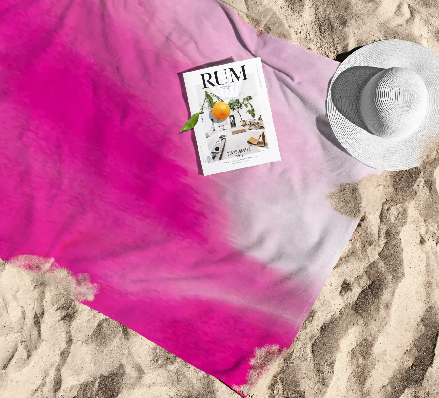 46 Pink telo mare da Amy Sia