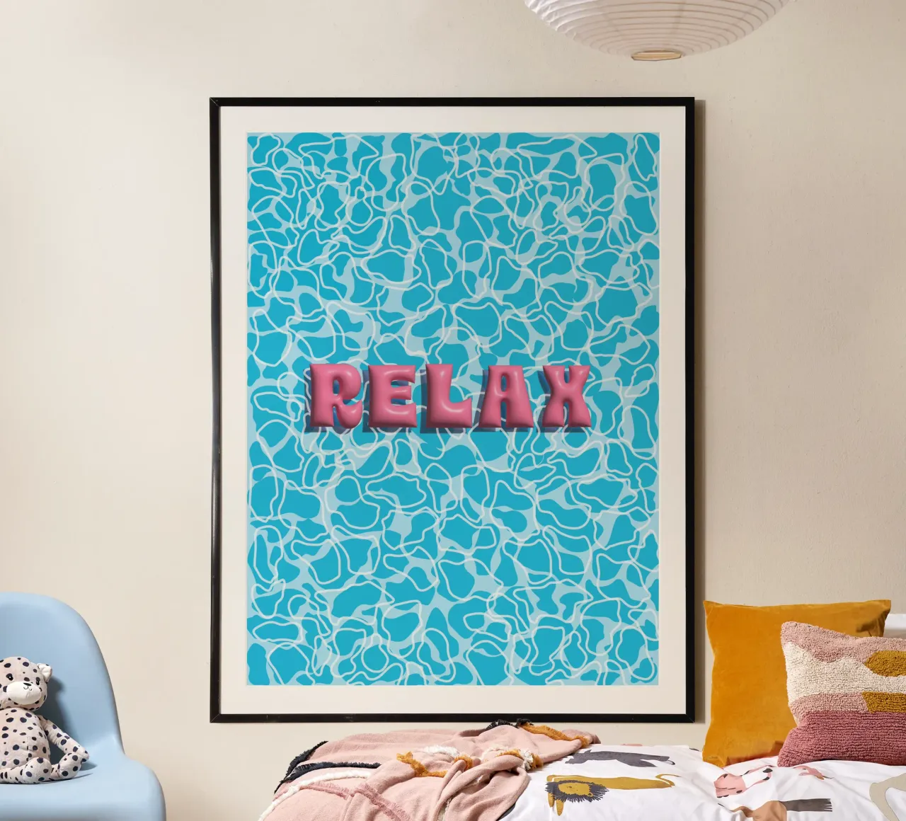 Relájese y desconecte poster de Atelier_SousleMont