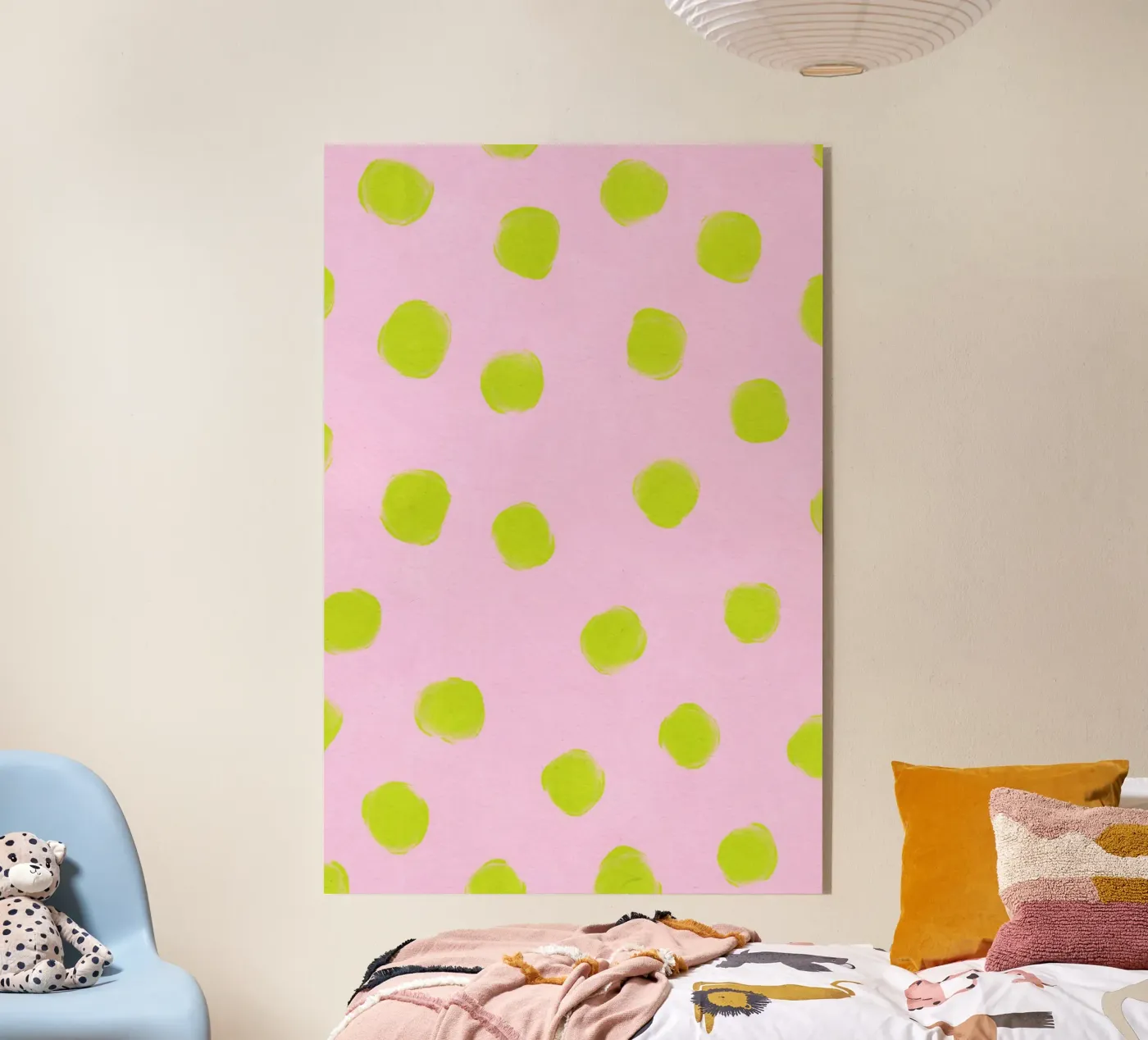 Yellow Dots plexiglass da treechild