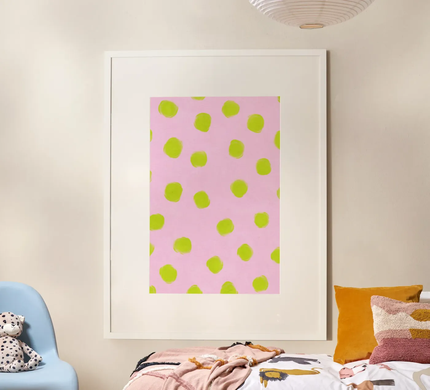 Yellow Dots poster by treechild