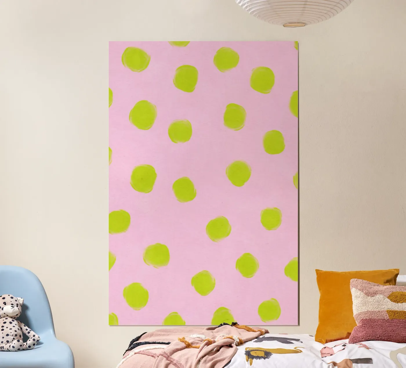Yellow Dots poster by treechild
