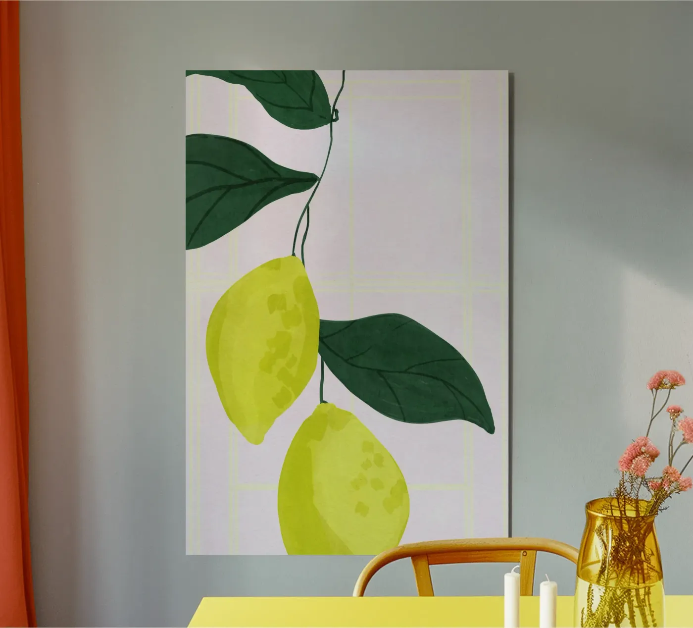 Lemons alluminio dibond da treechild