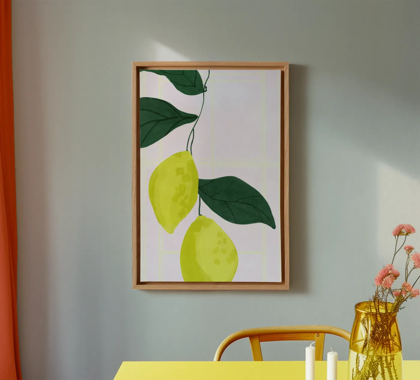 Lemons canvas van treechild