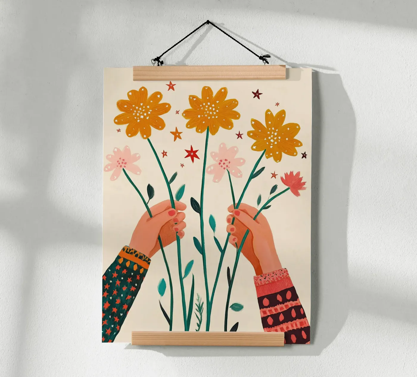 Bloom Together poster van Kiara