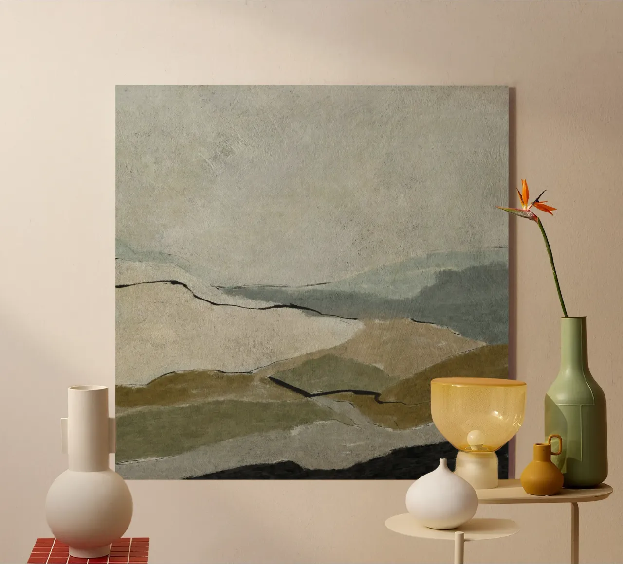 Paisaje invisible metacrilato de Dan Hobday